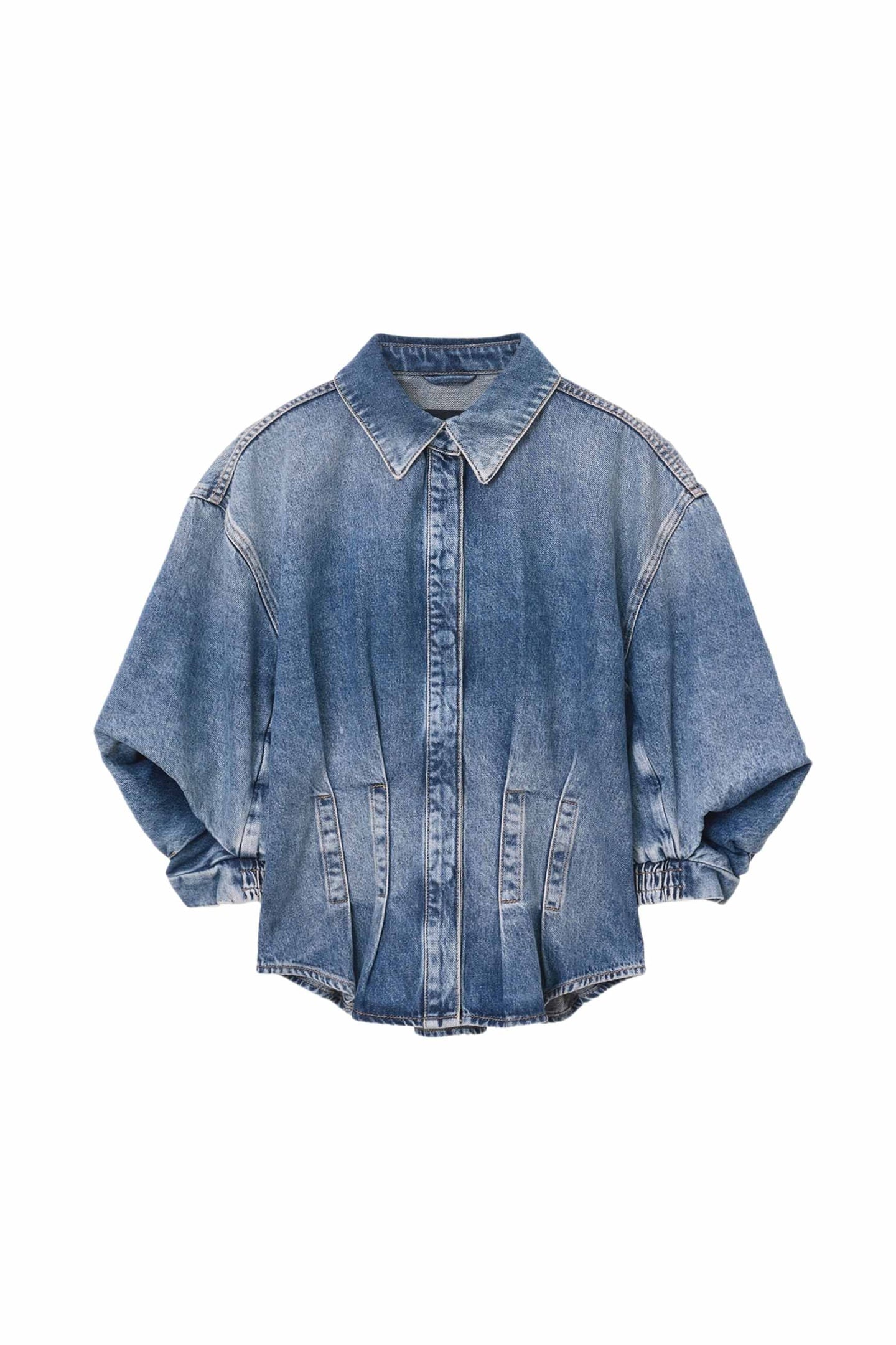 NANCY DENIM SHIRT VINTAGE INDIGO 1