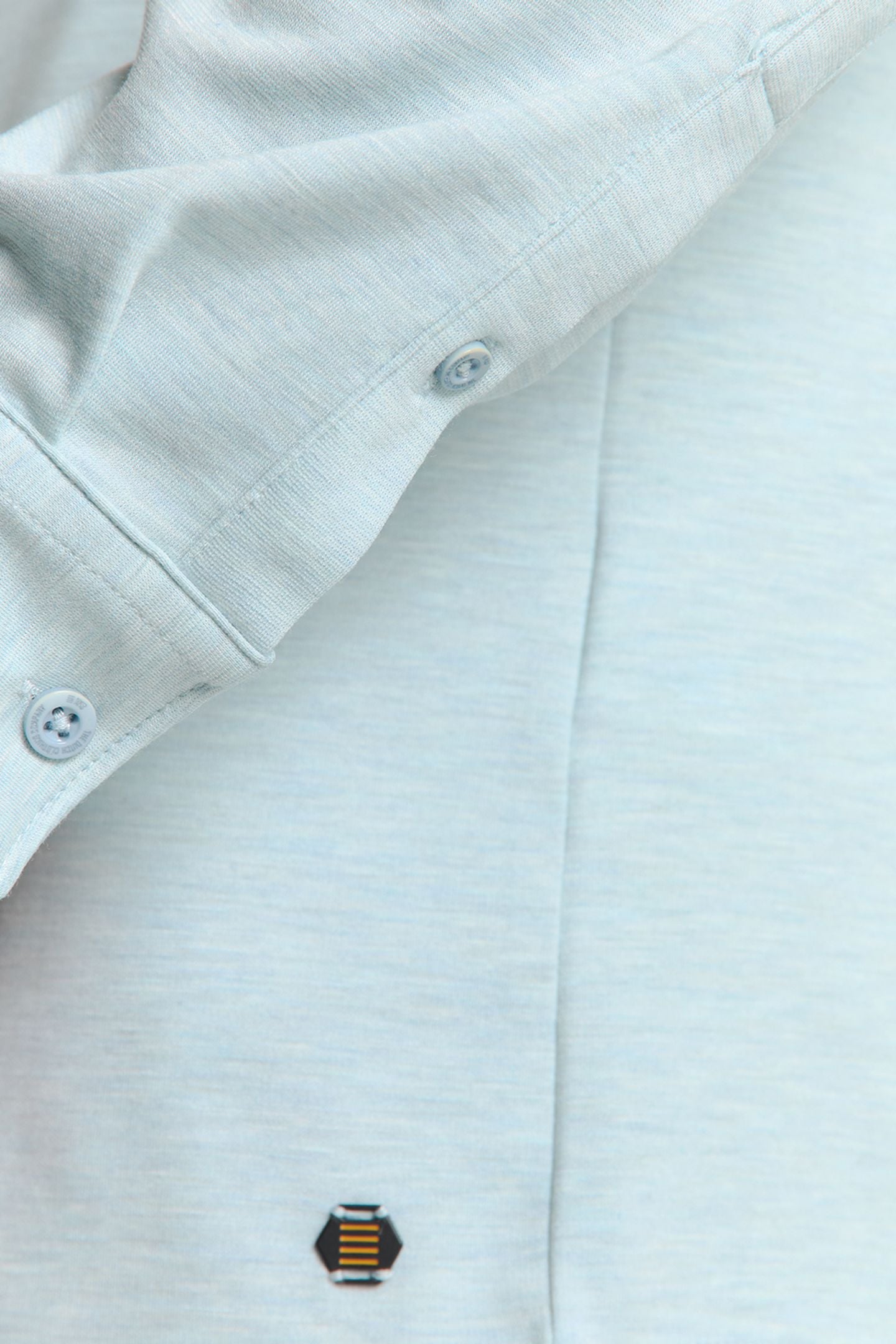 SHIRT JERSEY MELANGE STRETCH ICE 6
