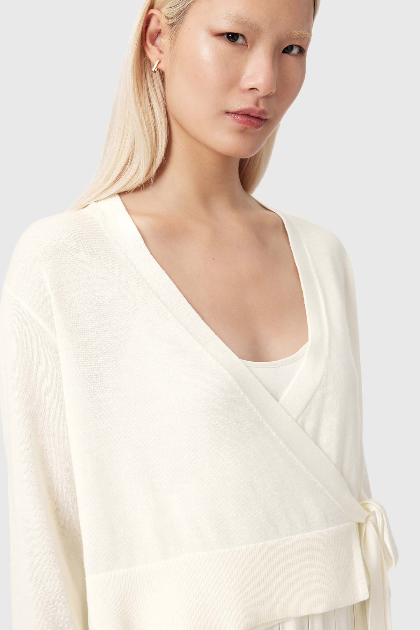 LUCILLE DRESS CHALK WHITE 3