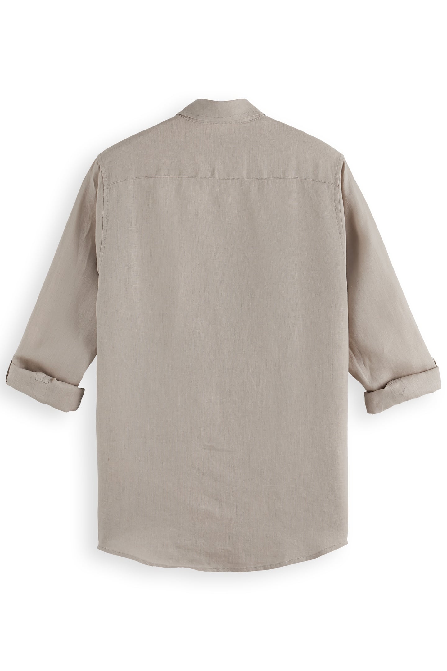 SEASONAL CORE - REGULAR FIT LINEN SHIRT HIGHWAY GREY 6
