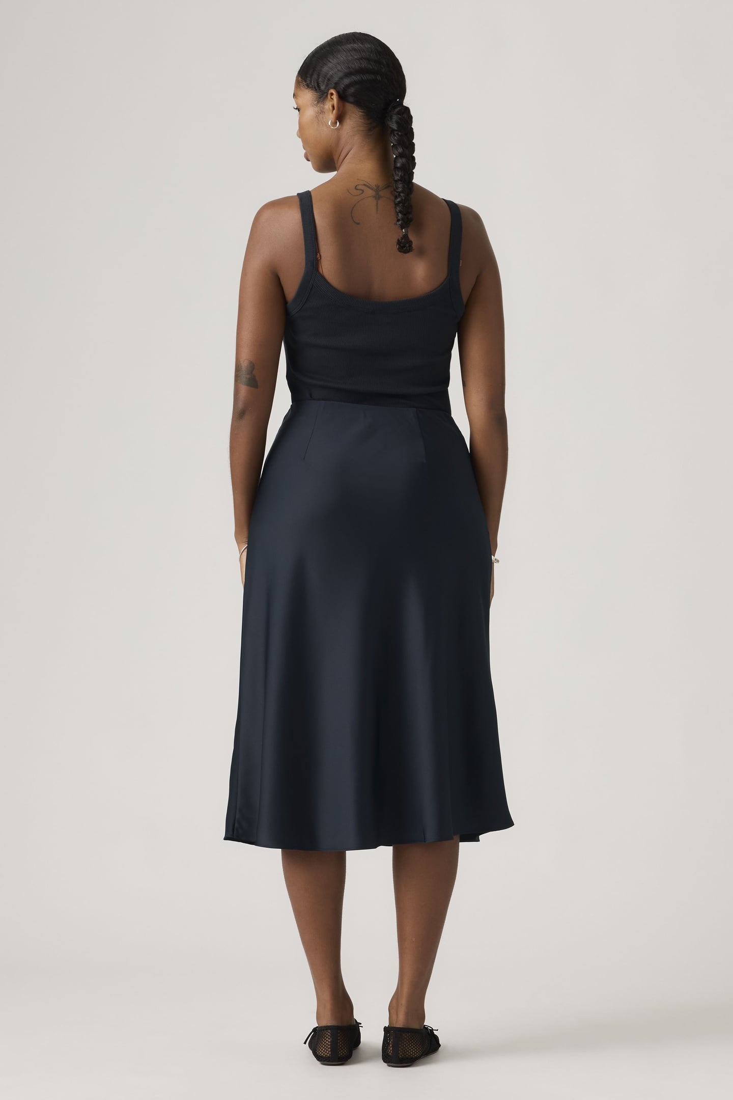ARIEL MIDI SLIP SKIRT 3