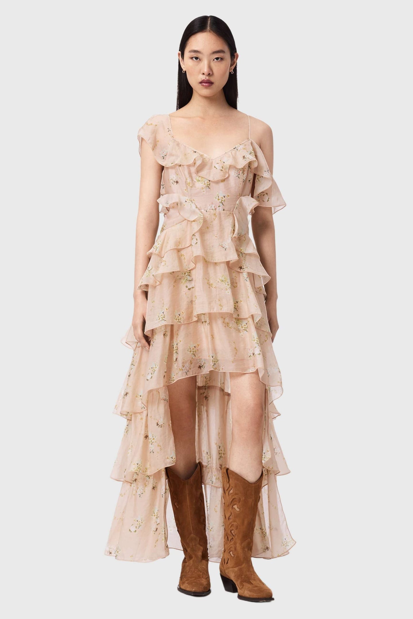 SIENNA DRESS EMPOLI POP PINK 2