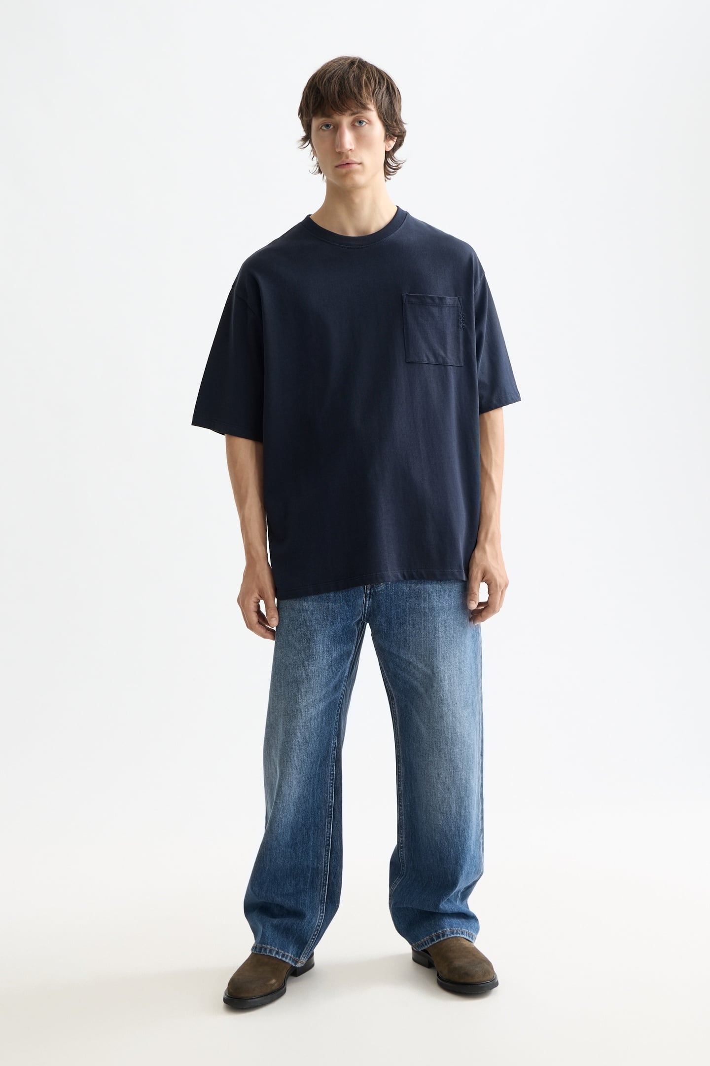 CORE - 3 CROSSES LOOSE FIT POCKET T-SHIRT NIGHT 1