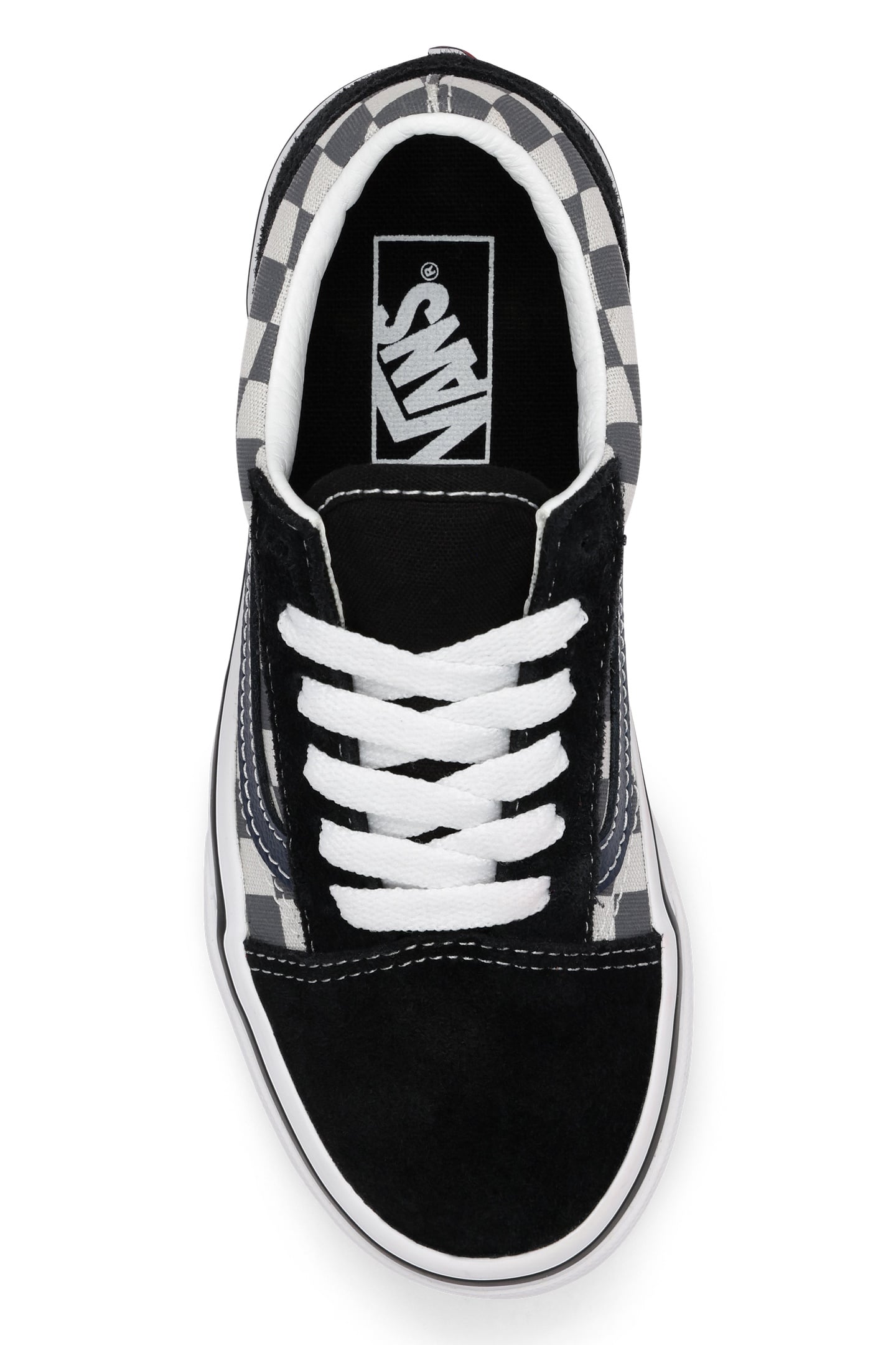 YOUTH UNISEX OLD SKOOL TONAL CHECK BLUE 6