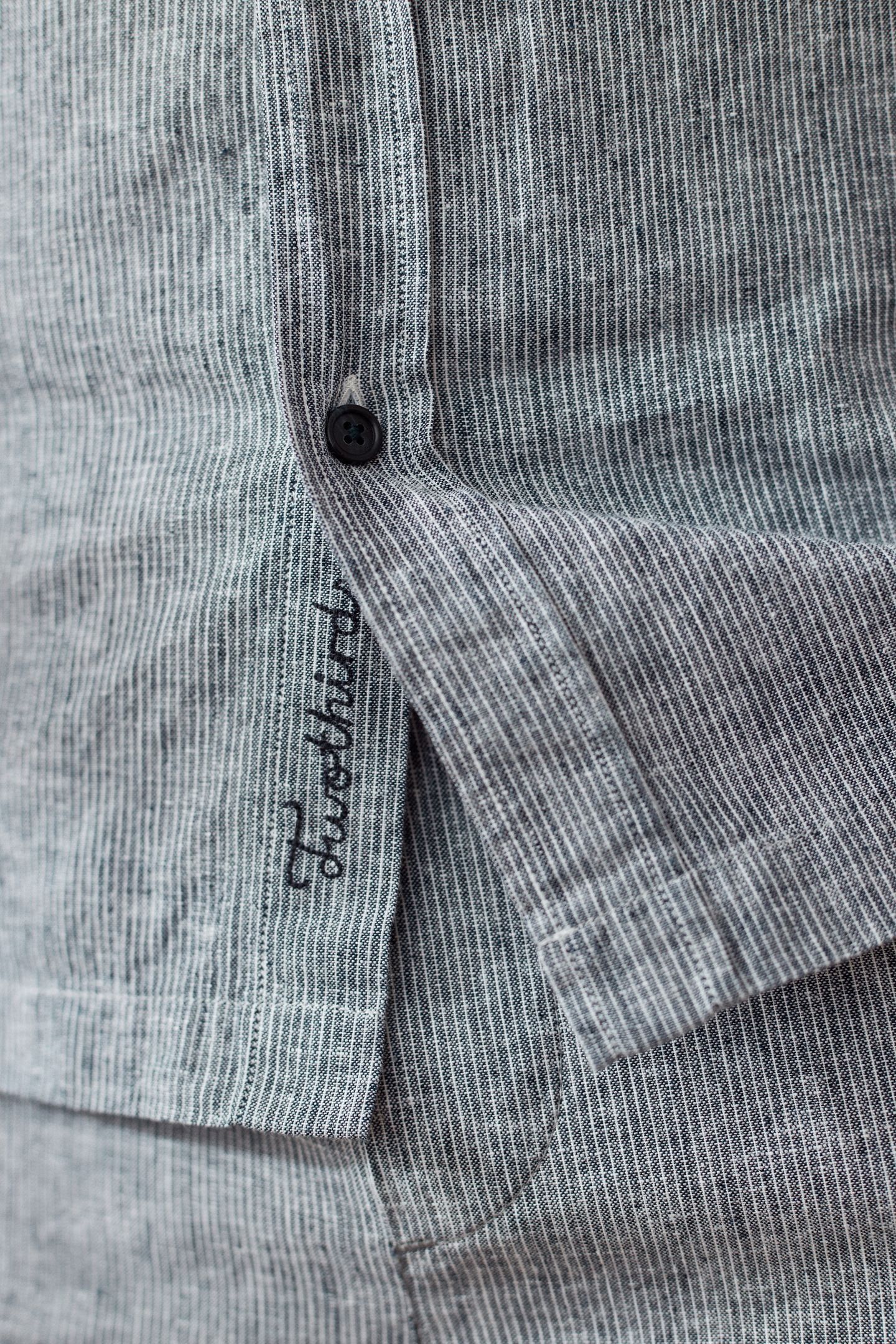 ALACRAN SHIRT NAVY STRIPES 5