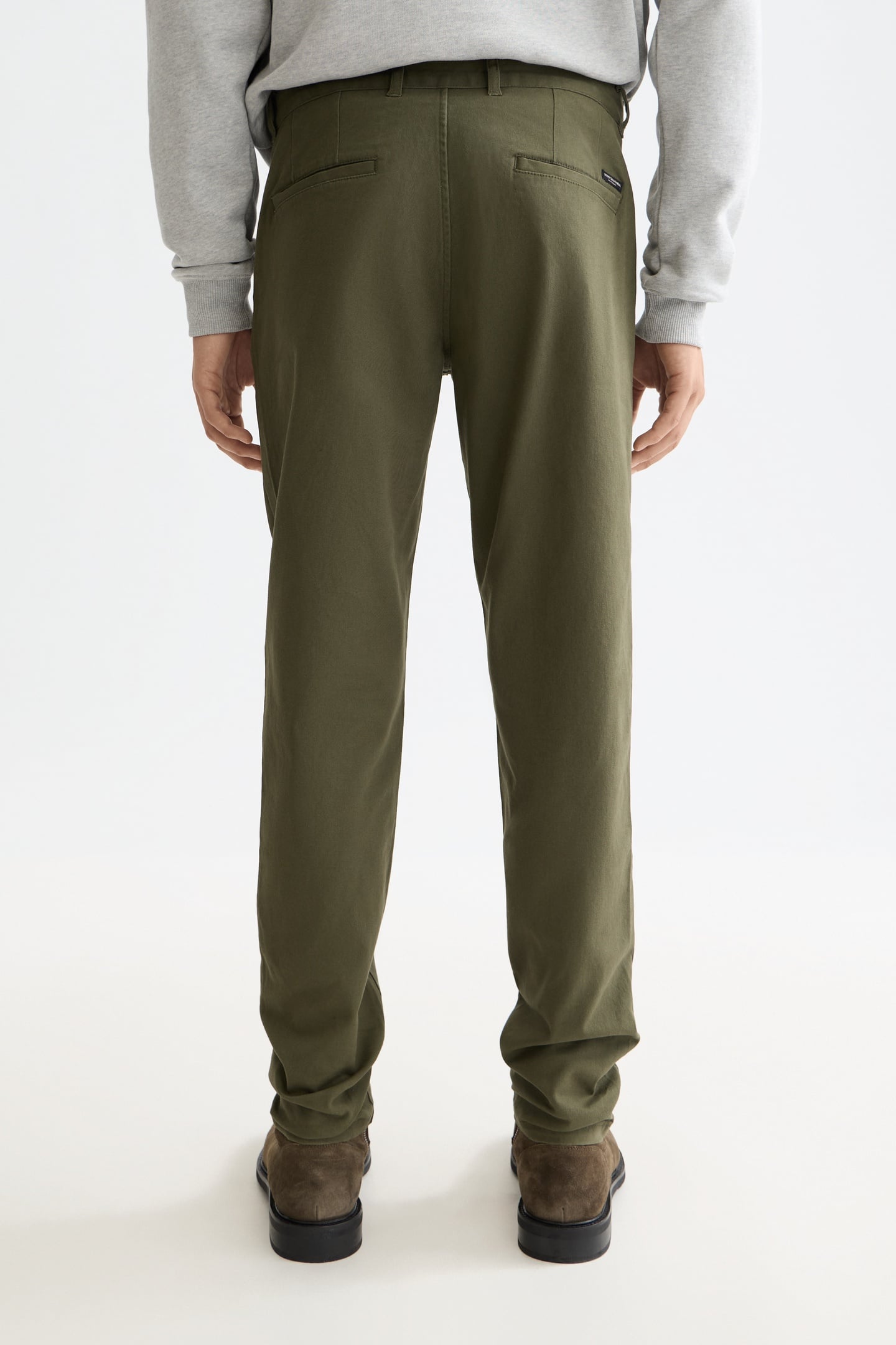 NOS MOTT COTTON-BLEND TWILL CHINO KHAKI 3
