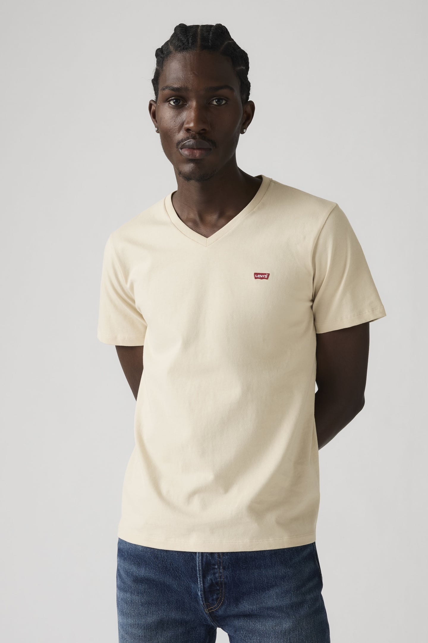 ORIGINAL HOUSEMARK V-NECK TEE 1