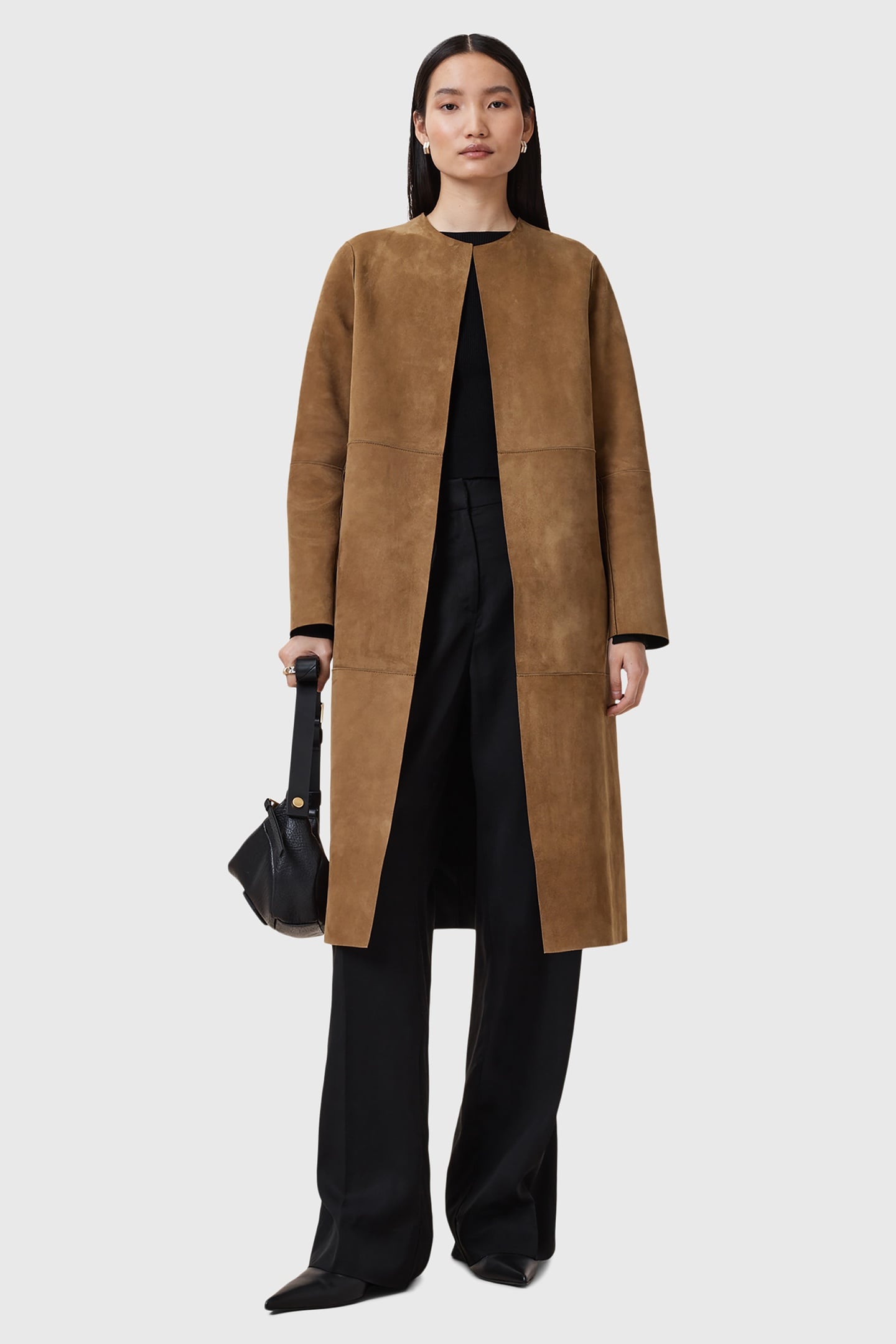 SELBY SUEDE MAC BROWN/BLACK 2