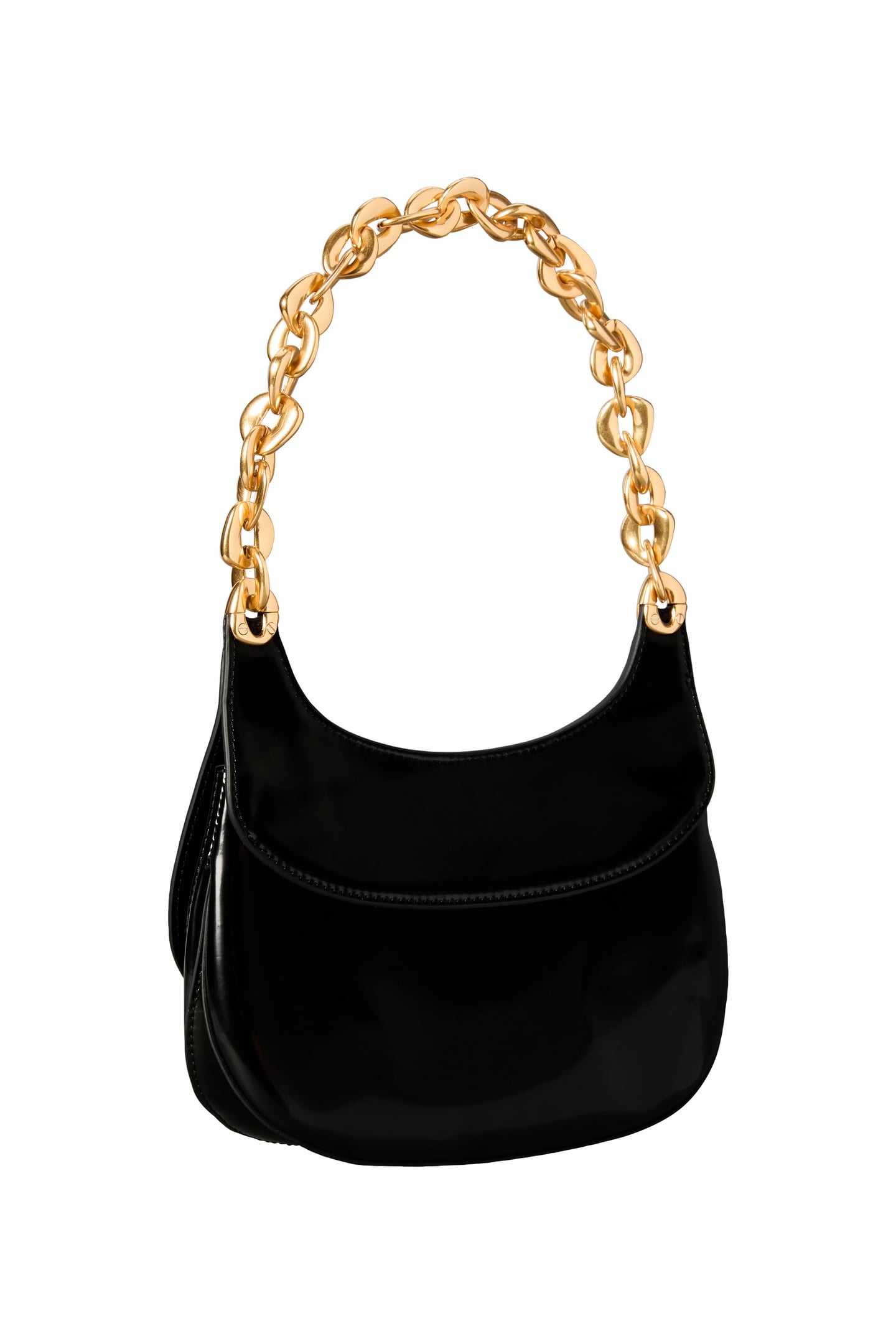 CHAIN SHOULDER BAG BLACK 3