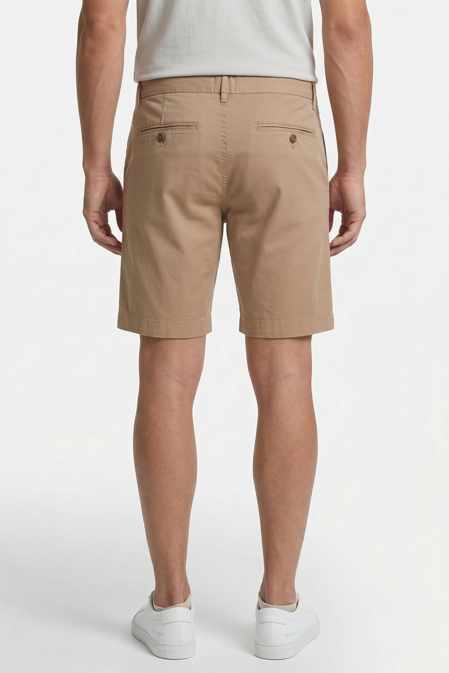 CLASSIC CHINO SHORTS GOLDEN BROWN 2
