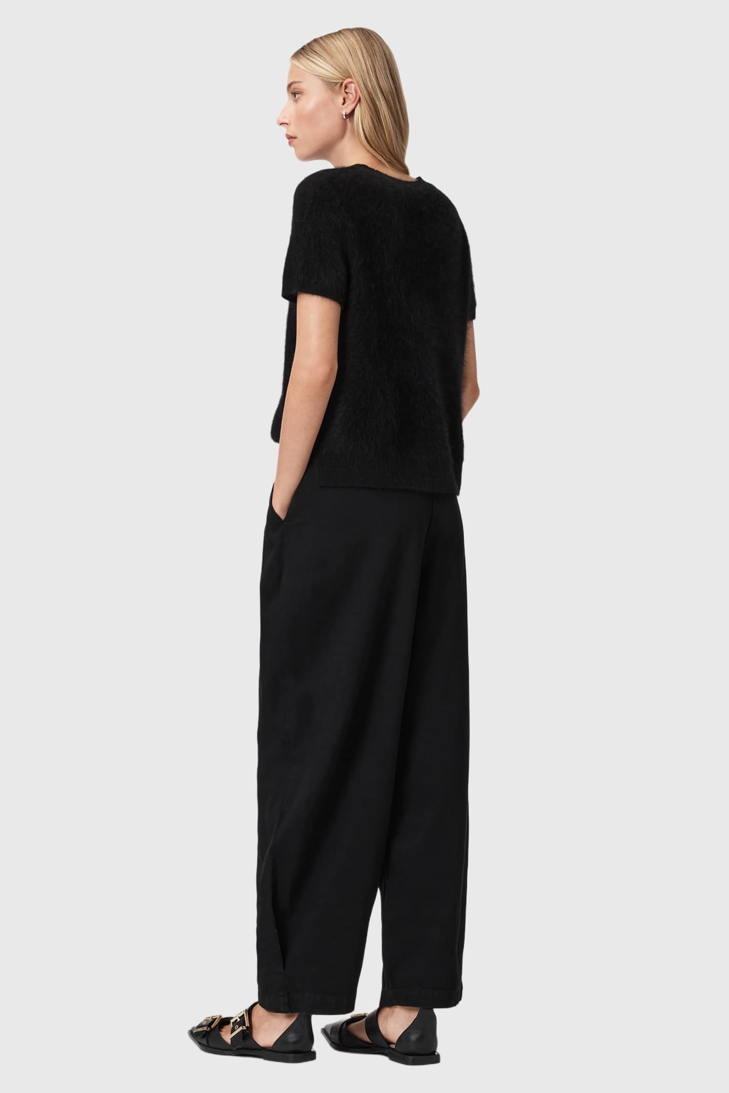 BECCA DENIM TROUSER BLACK 5