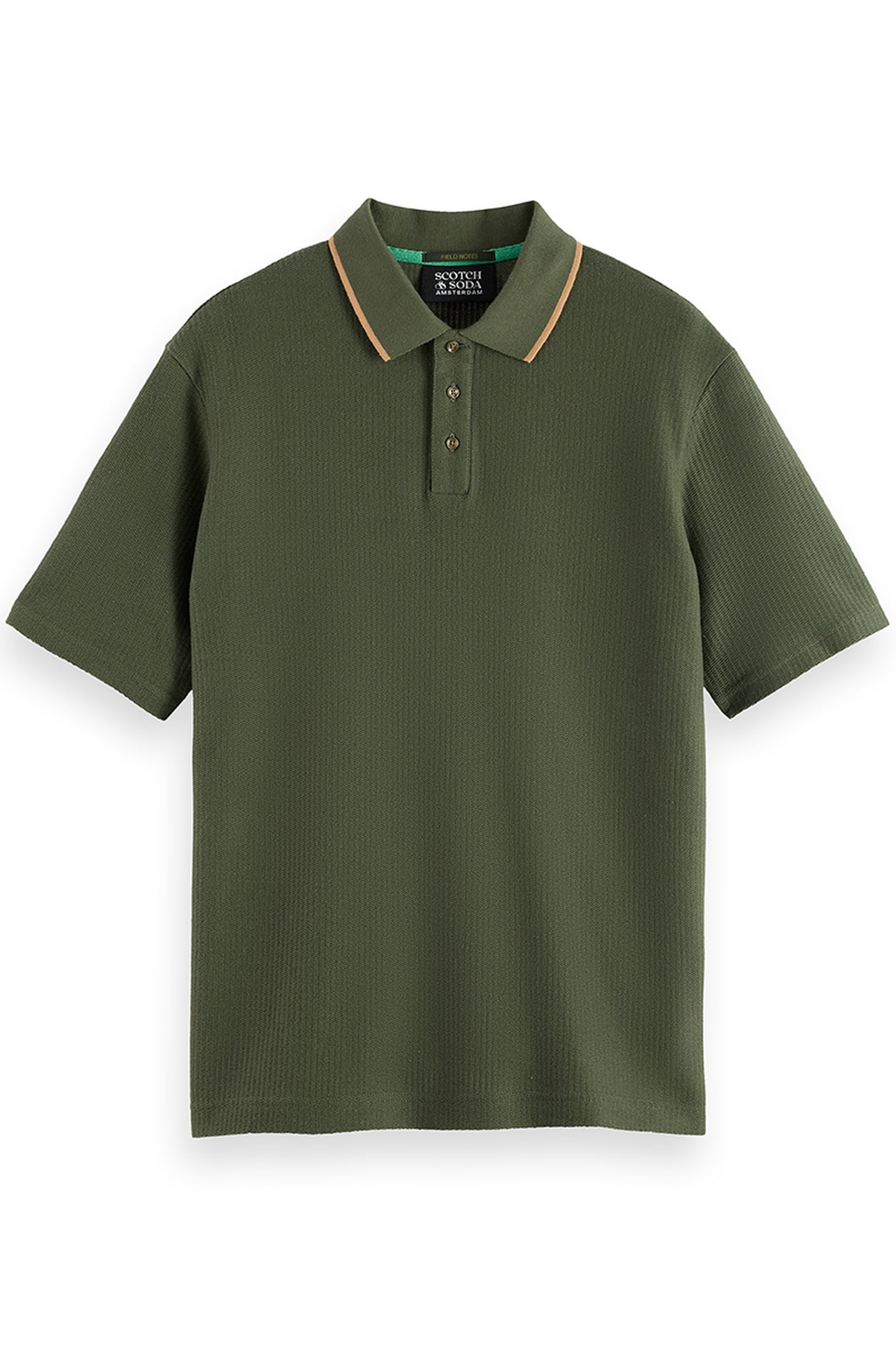 STRUCTURED RELAXED FIT POLO THYME 4