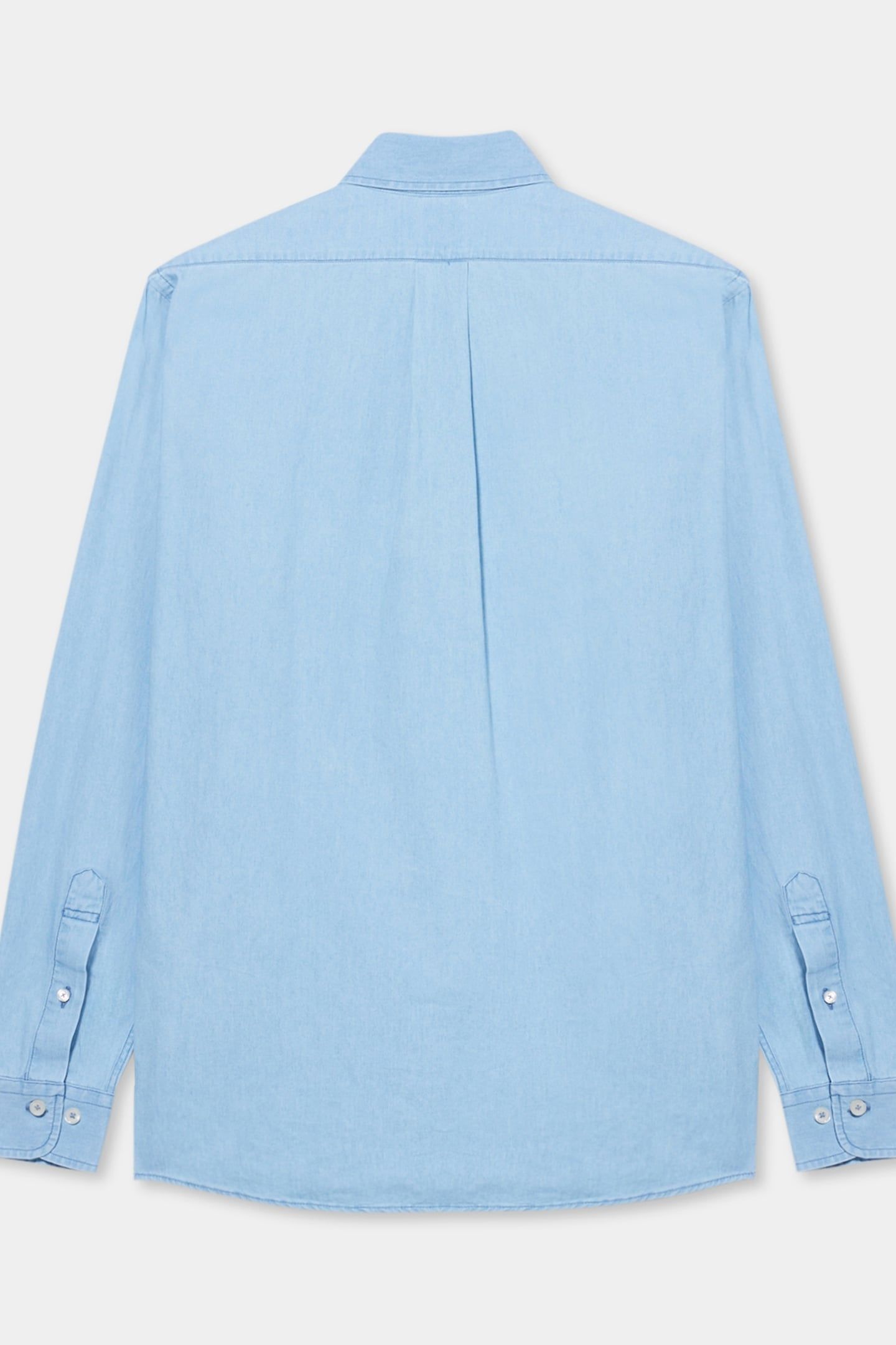 BUTTON DENIM SHIRT LIGHT BLUE 2