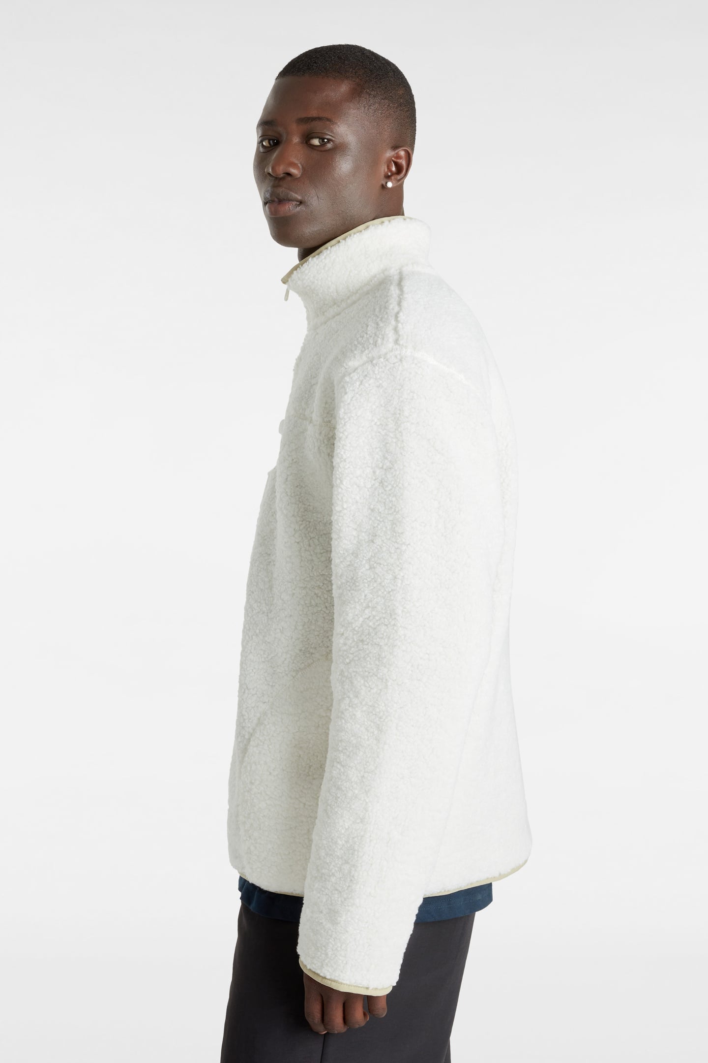 UNISEX BOXED SHERPA QZIP MARSHMALLOW 7