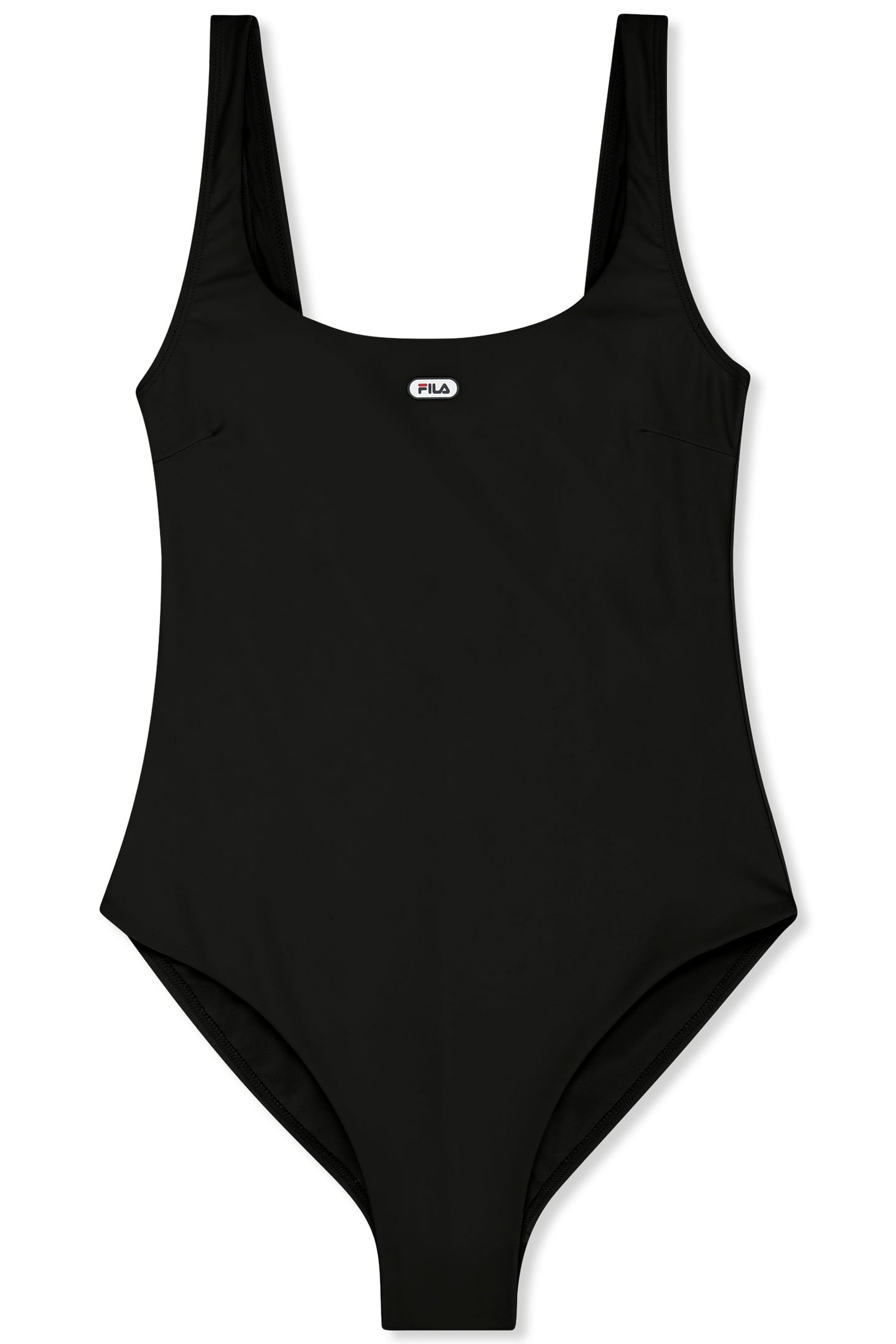 ISOLA LOGO SCOOP BACK SWIMSUIT BLACK 4