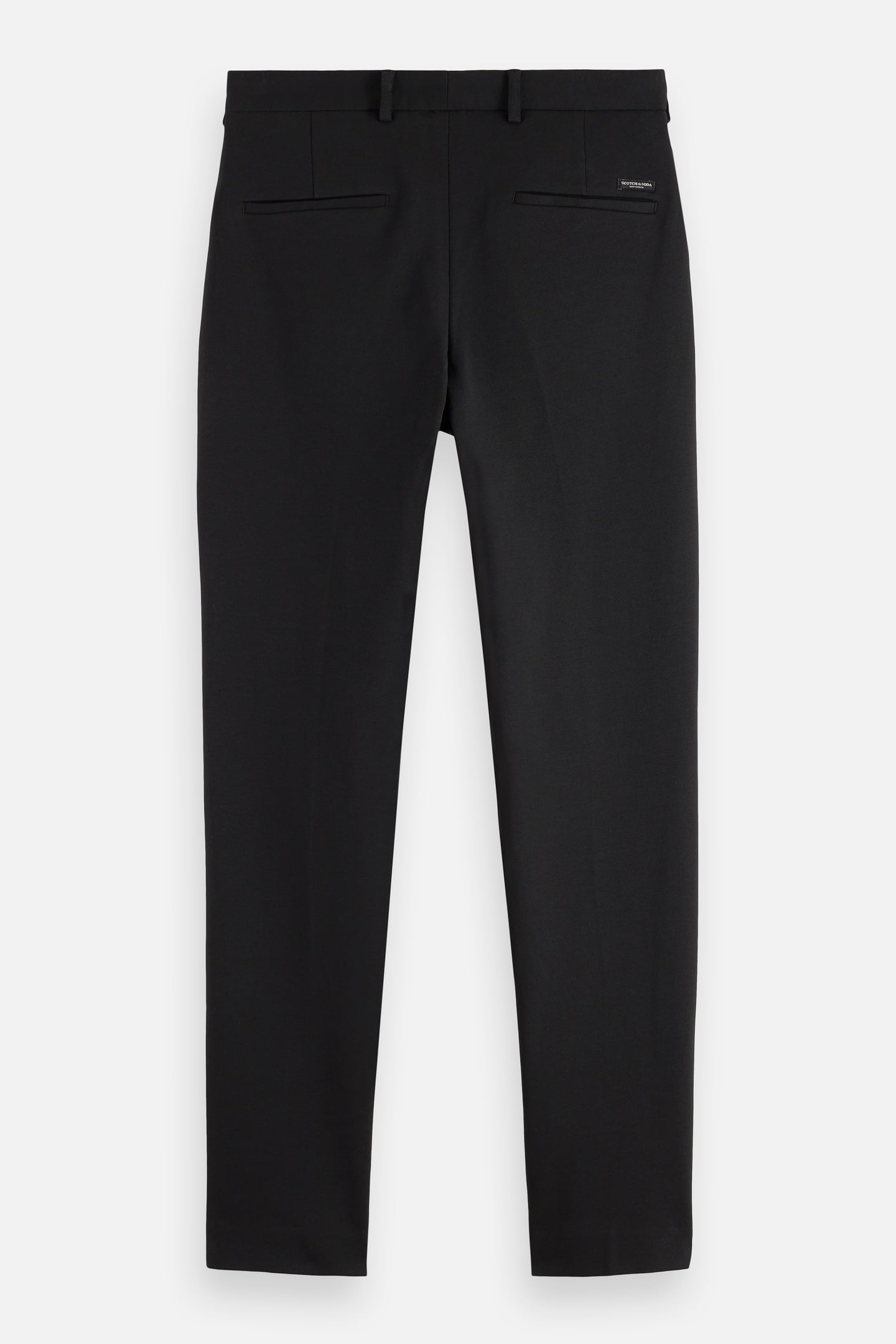 CORE - MOTT - TAILORED KNITTED YARN DYED CHINO BLACK 5