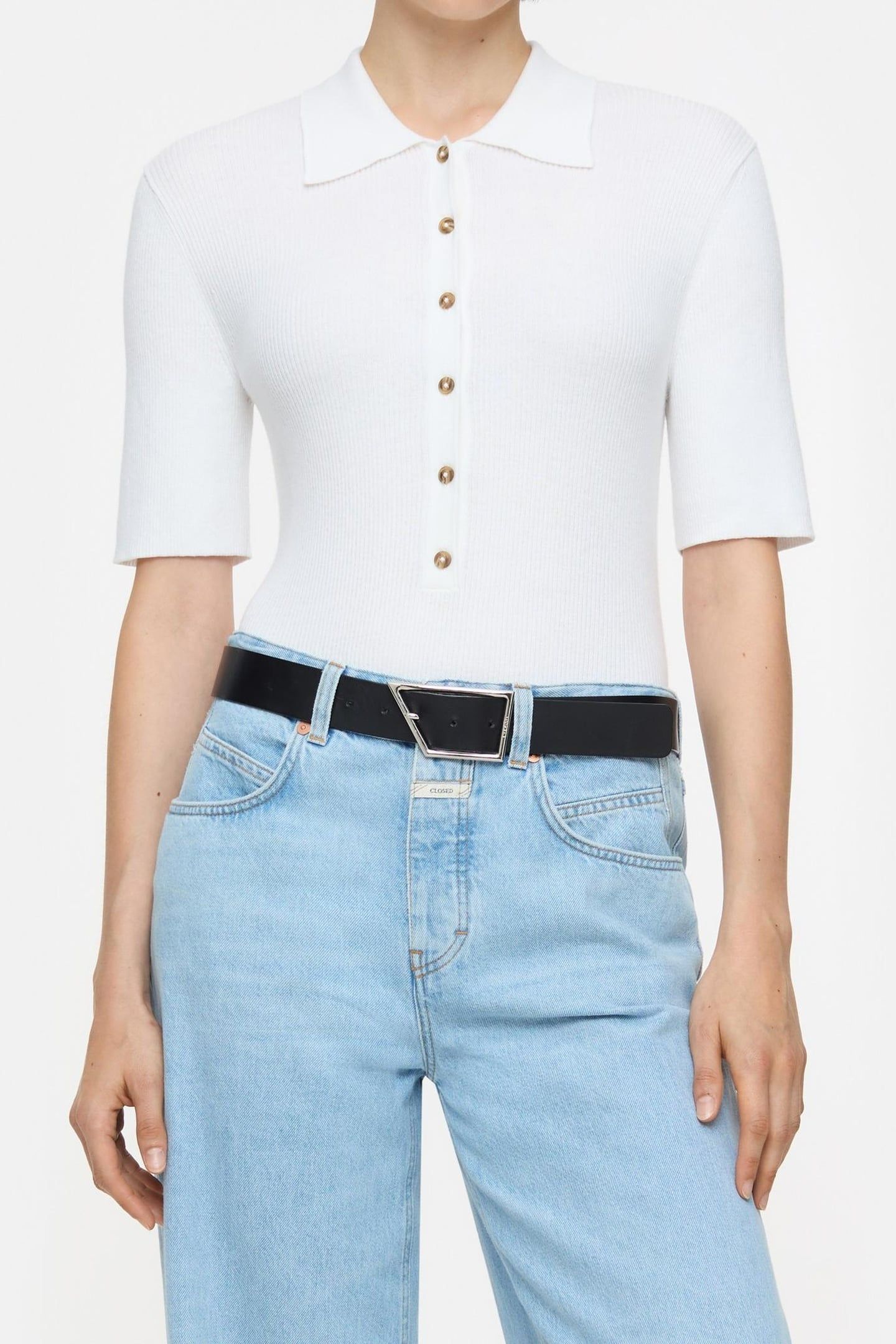 POLO SHORT SLEEVE IVORY 1