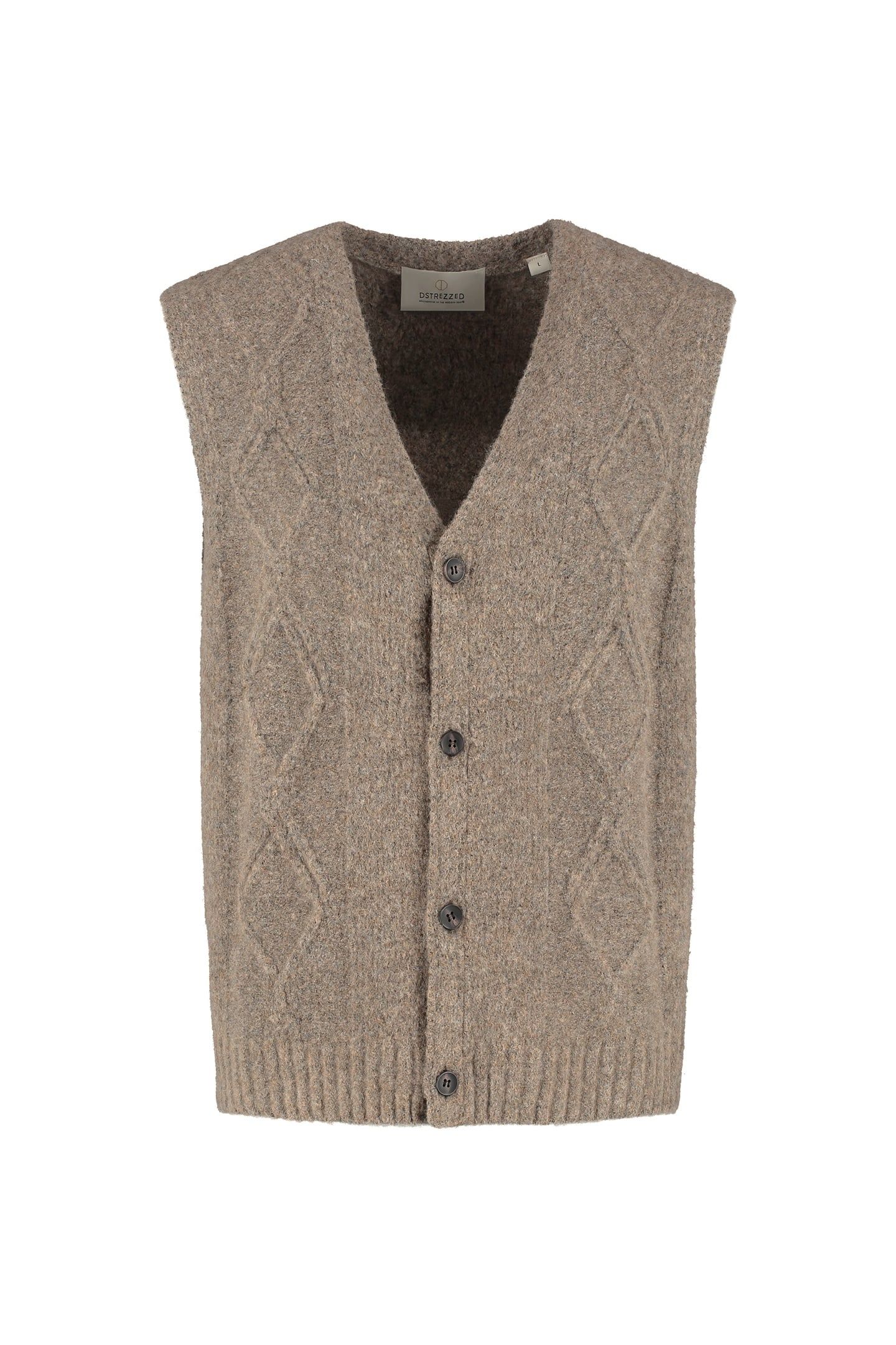 DS_HUGIN SLEEVELESS VEST DK. BROWN 4