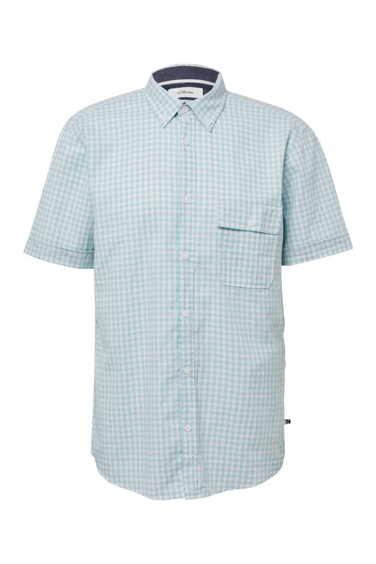 S.OLIVER SHIRTS BLUE AQUA 4