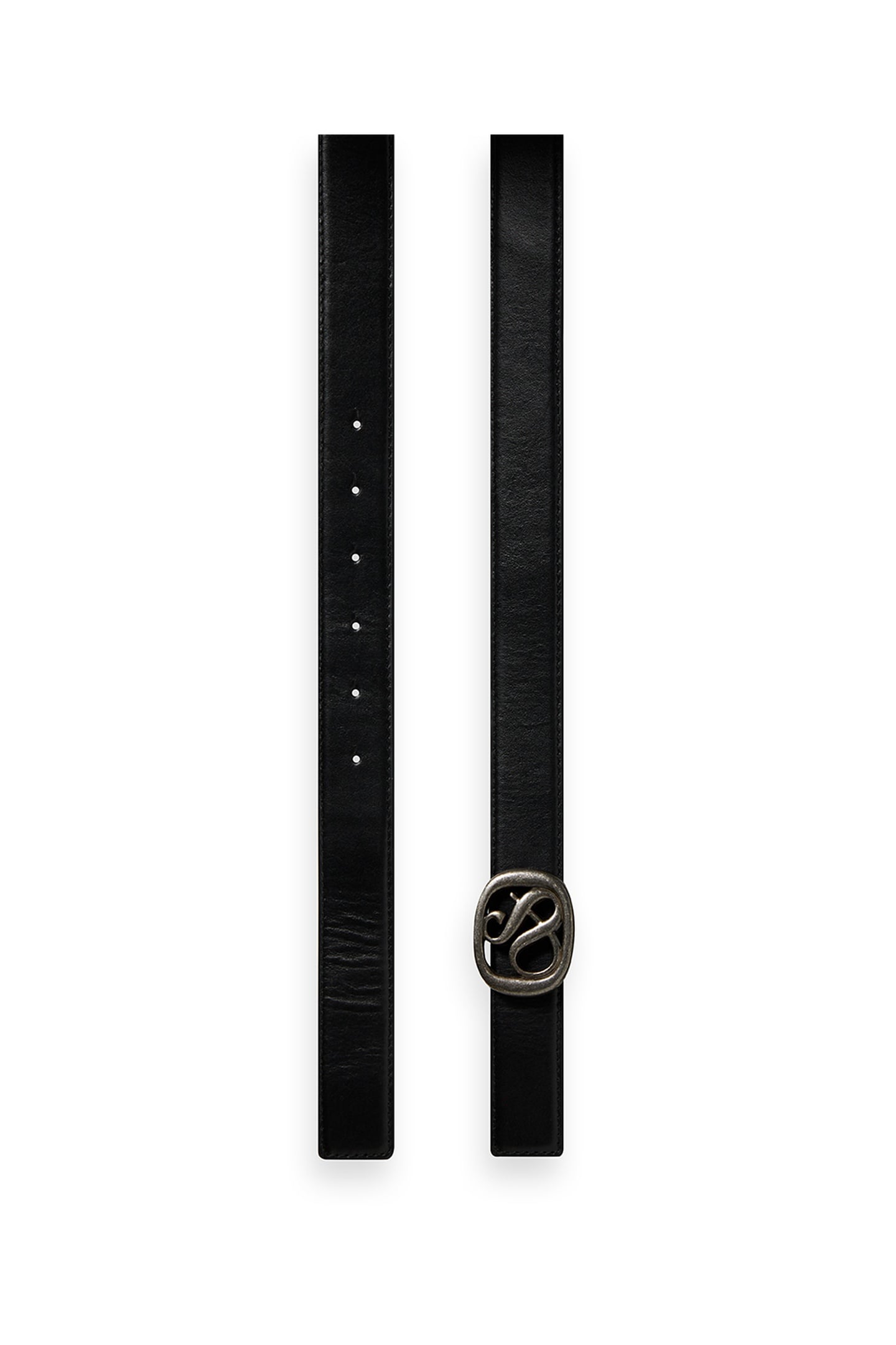 REVERSIBLE AMPERSAND BELT BLACK 2