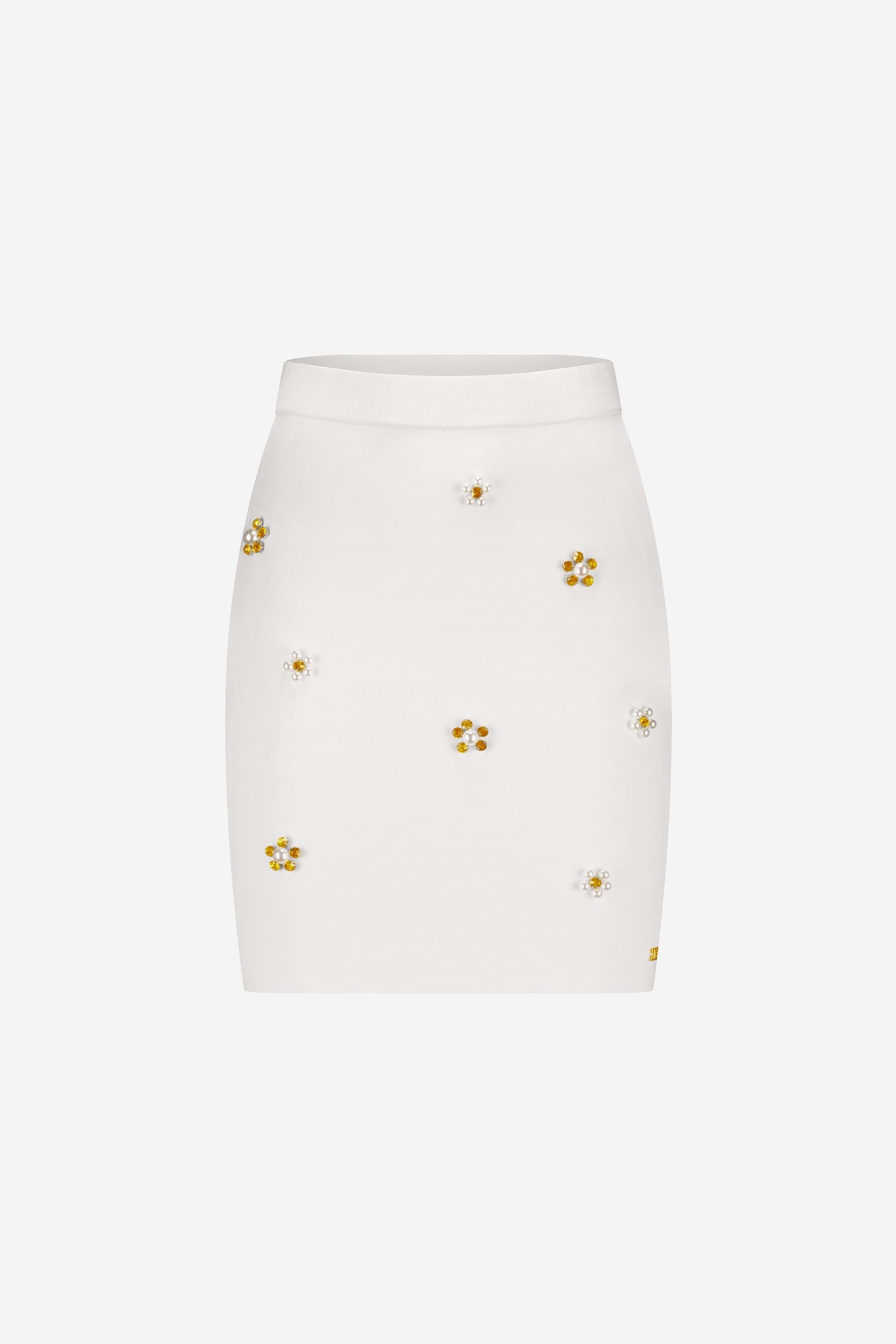 KARA SKIRT STAR WHITE 2