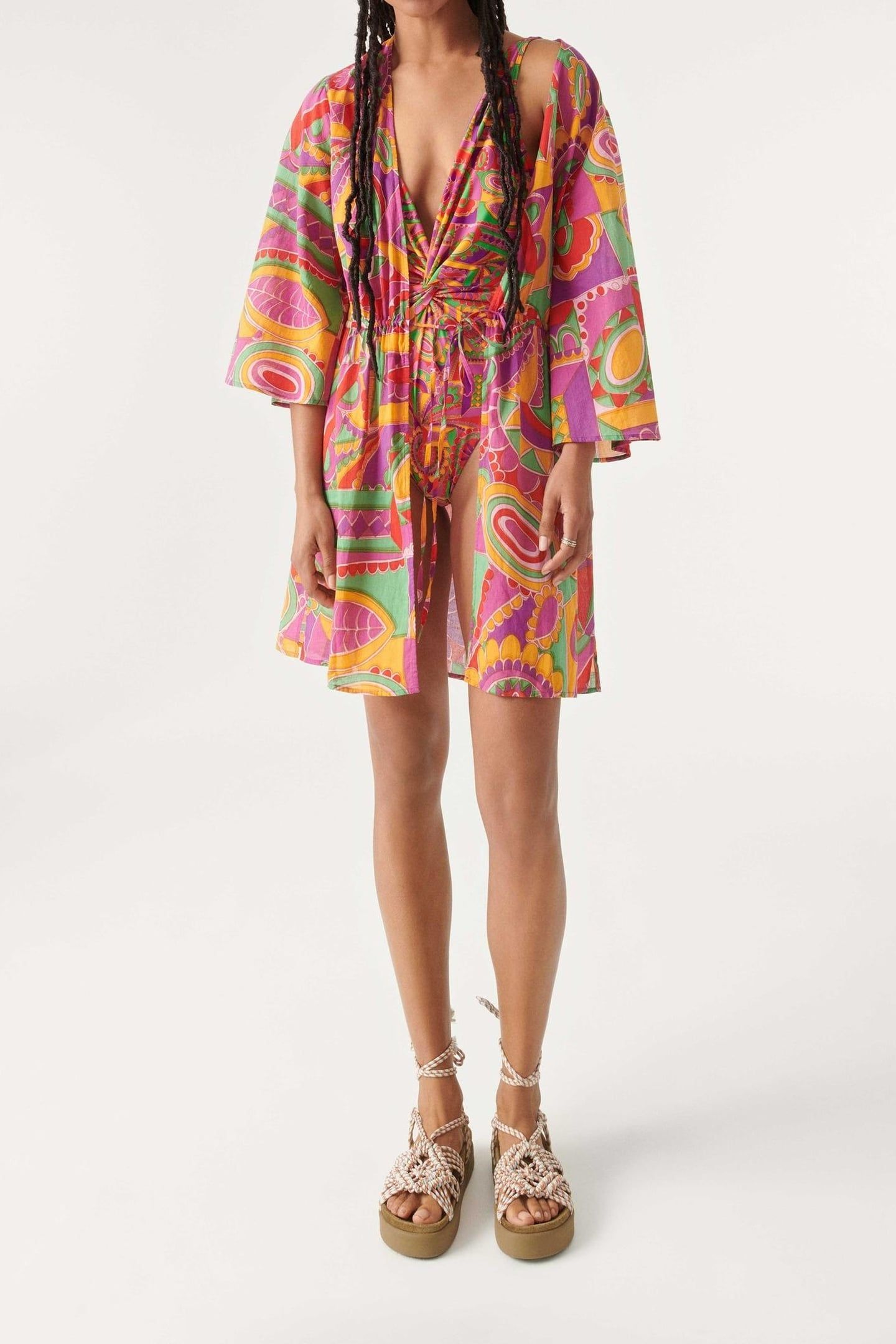 KIMONO DEAN FUSCHIA 3