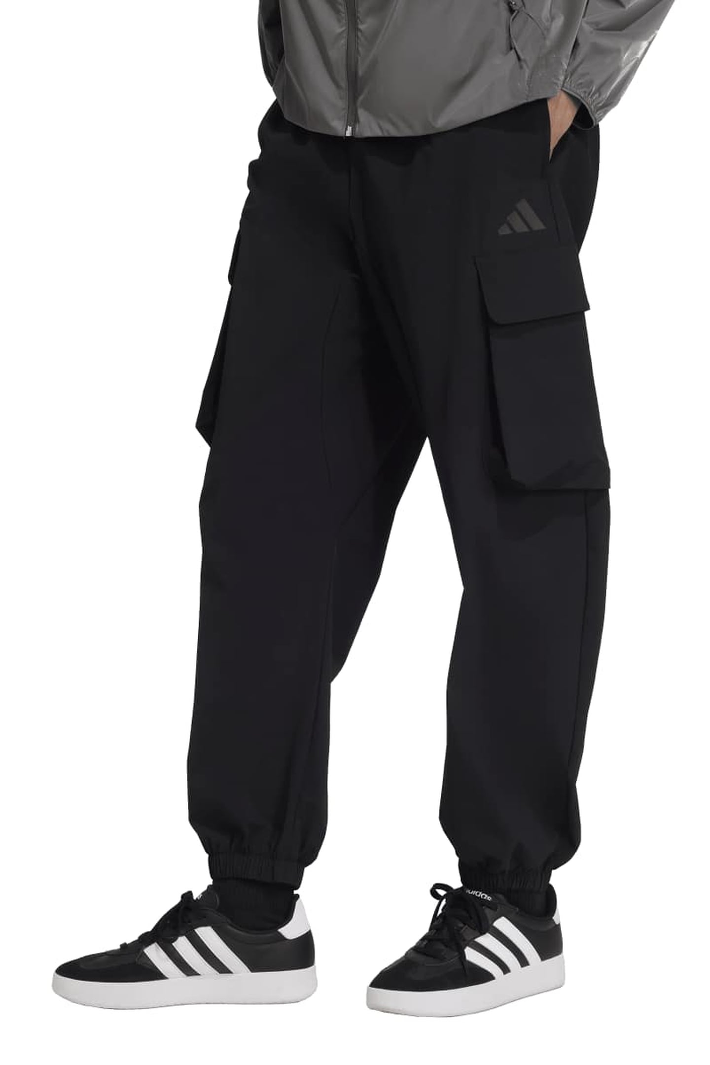 UNISEX SPORTSWEAR CITY TECH WINDBREAKER PANTS BLACK 3