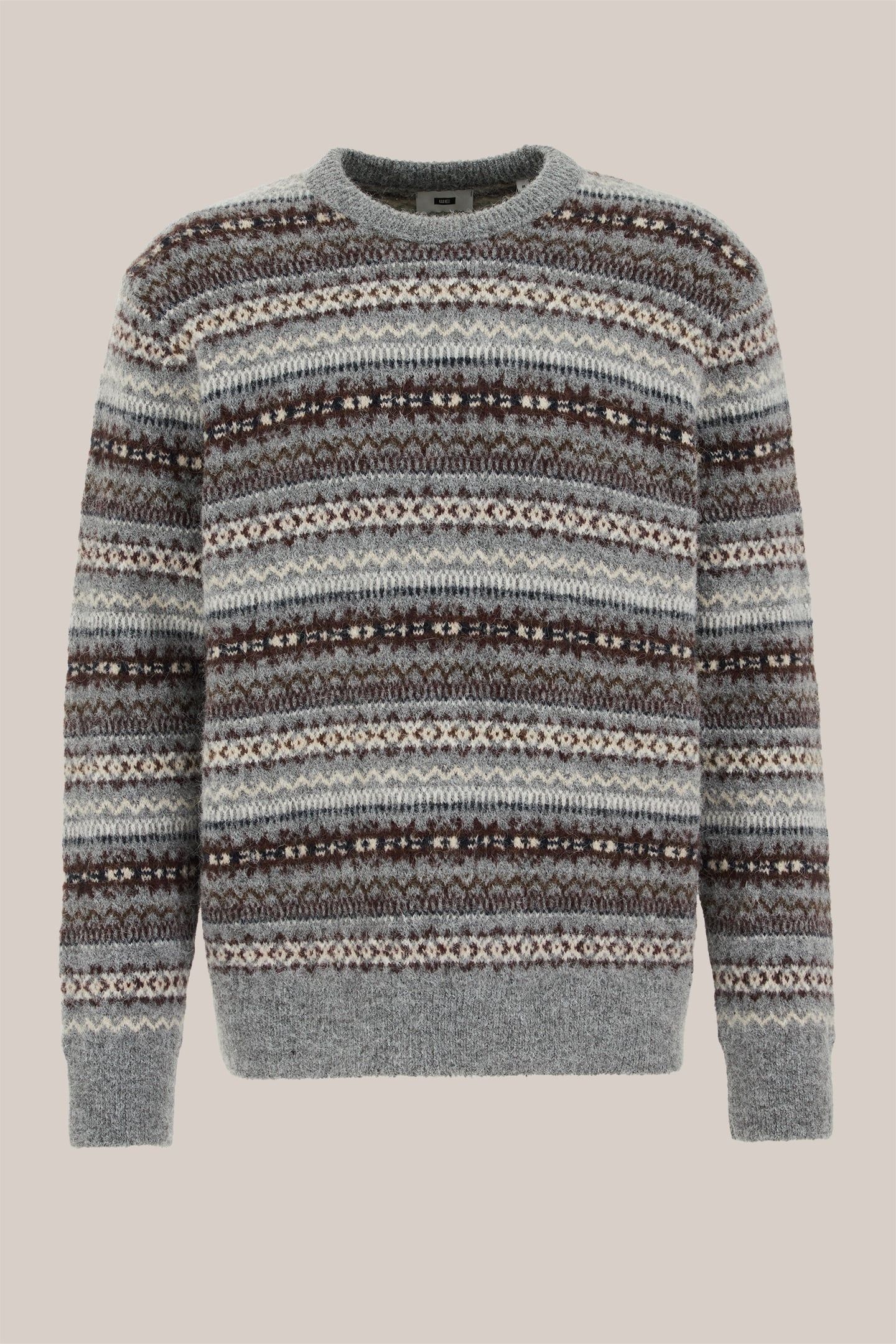 PULLOVER BLENDED LIGHT GREY 4