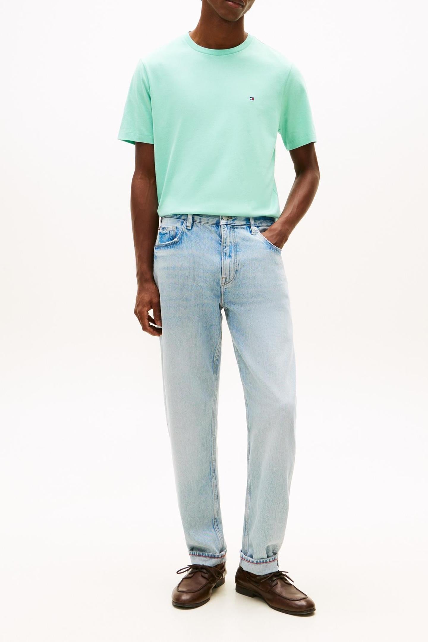 ESSENTIAL SEASONAL REGULAR FIT T-SHIRT ARCTIC AQUA 1