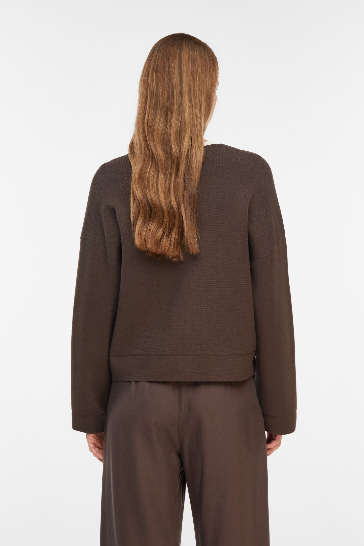 COMMA CARDIGAN BROWN 2