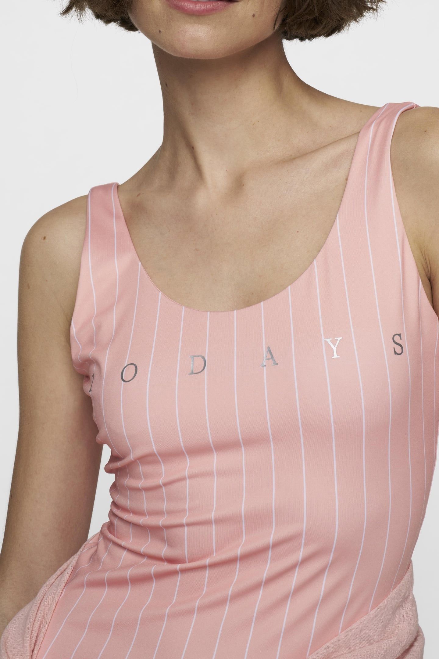 BATHING SUIT STRIPES PEACH 8