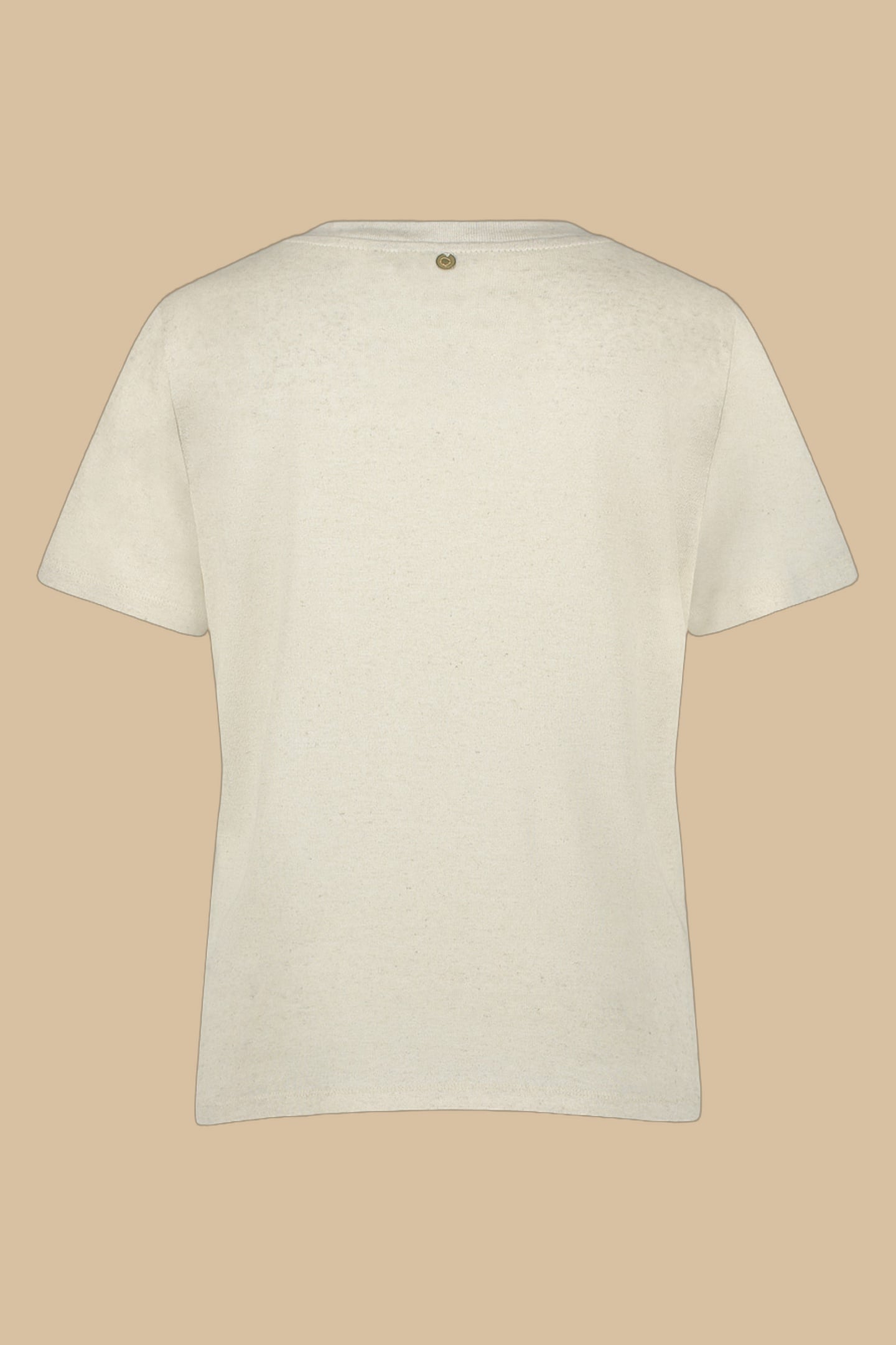 MILA TEE NATURAL MELANGE 2