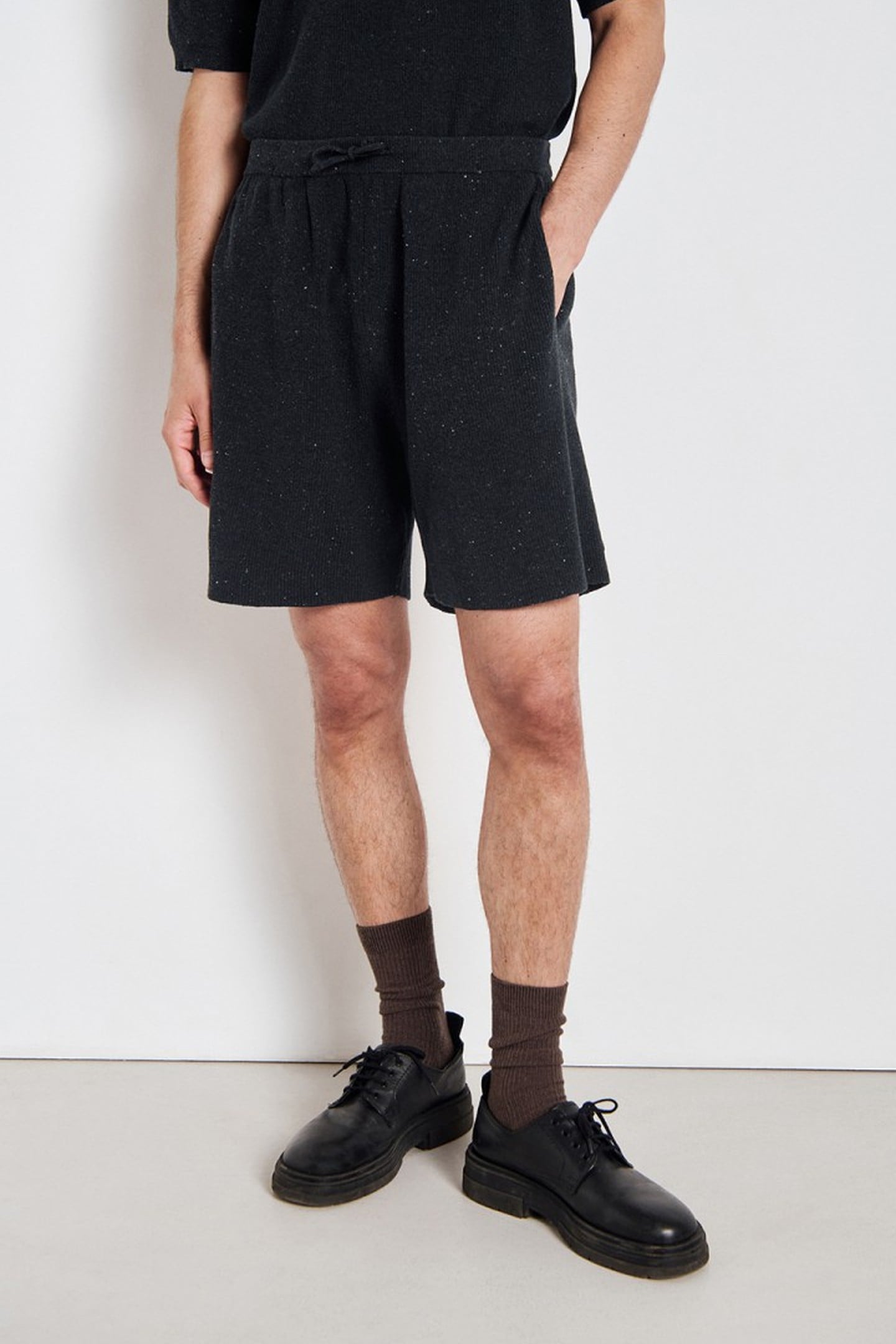 DOZBOROW SHORTS CENDRE CHINE 3
