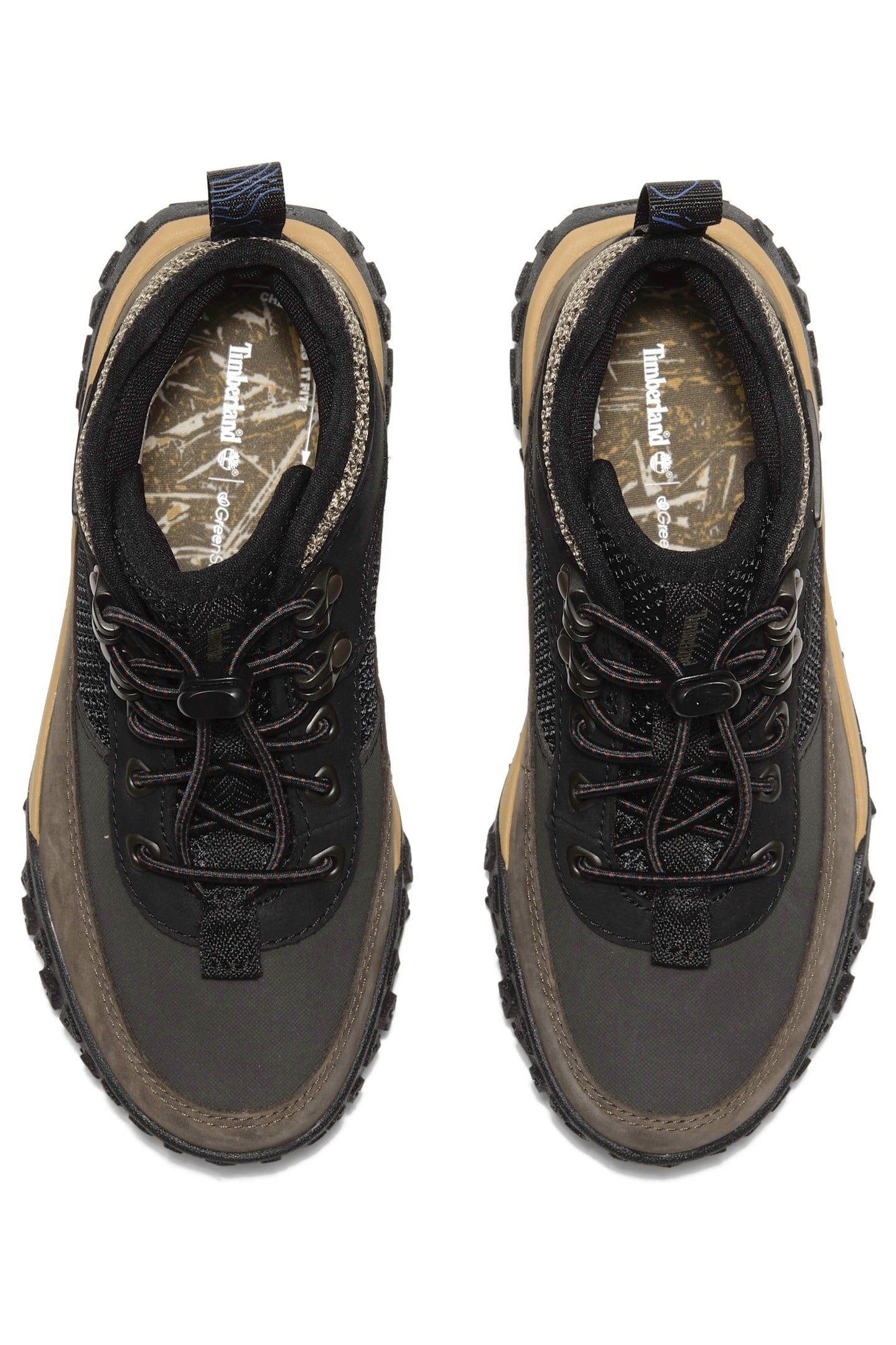 MID LACE UP SNEAKER BLK NBK W BRN 4