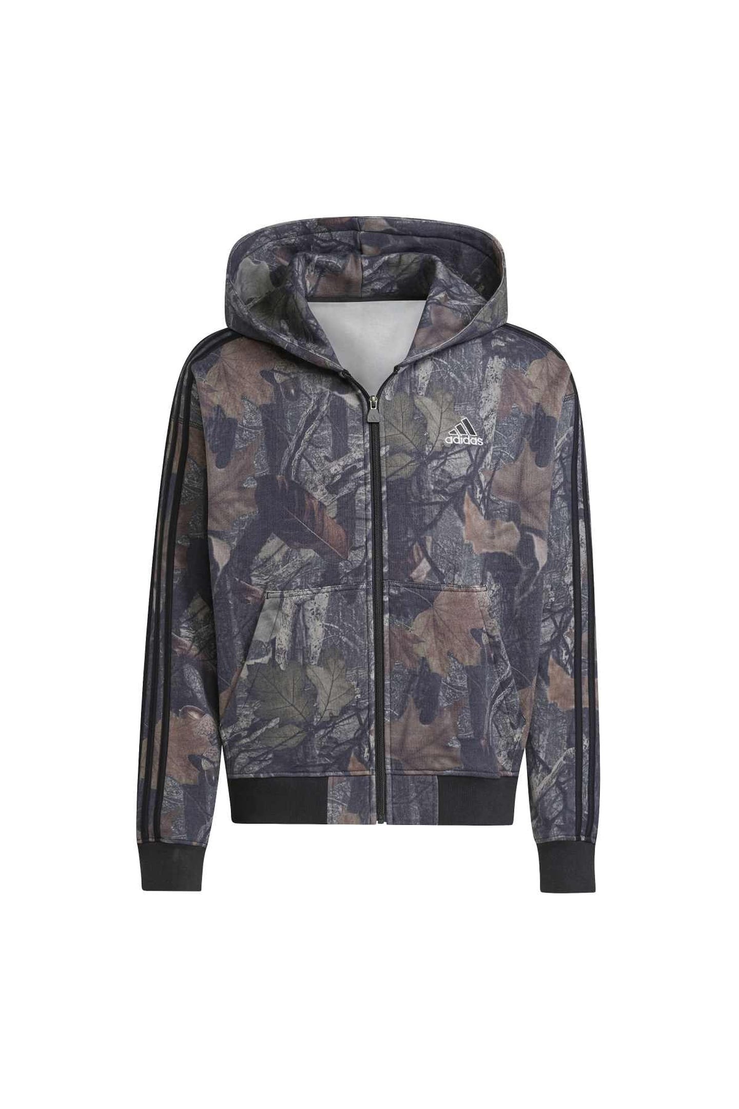 UNISEX ORIGINALS CAMO HOODED FULL-ZIP BLACK 4