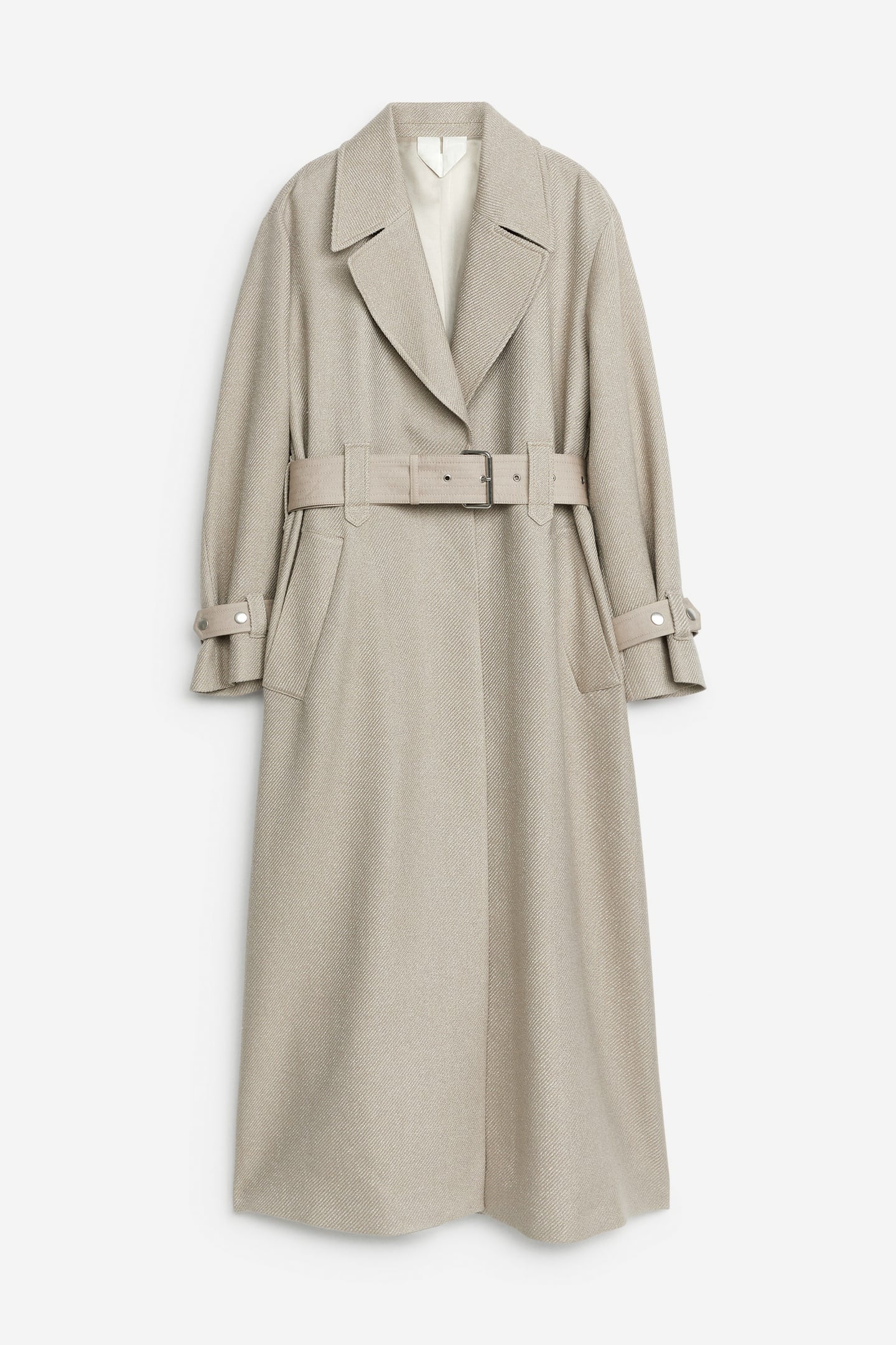KAMILLA COAT PRESS BEIGE 1