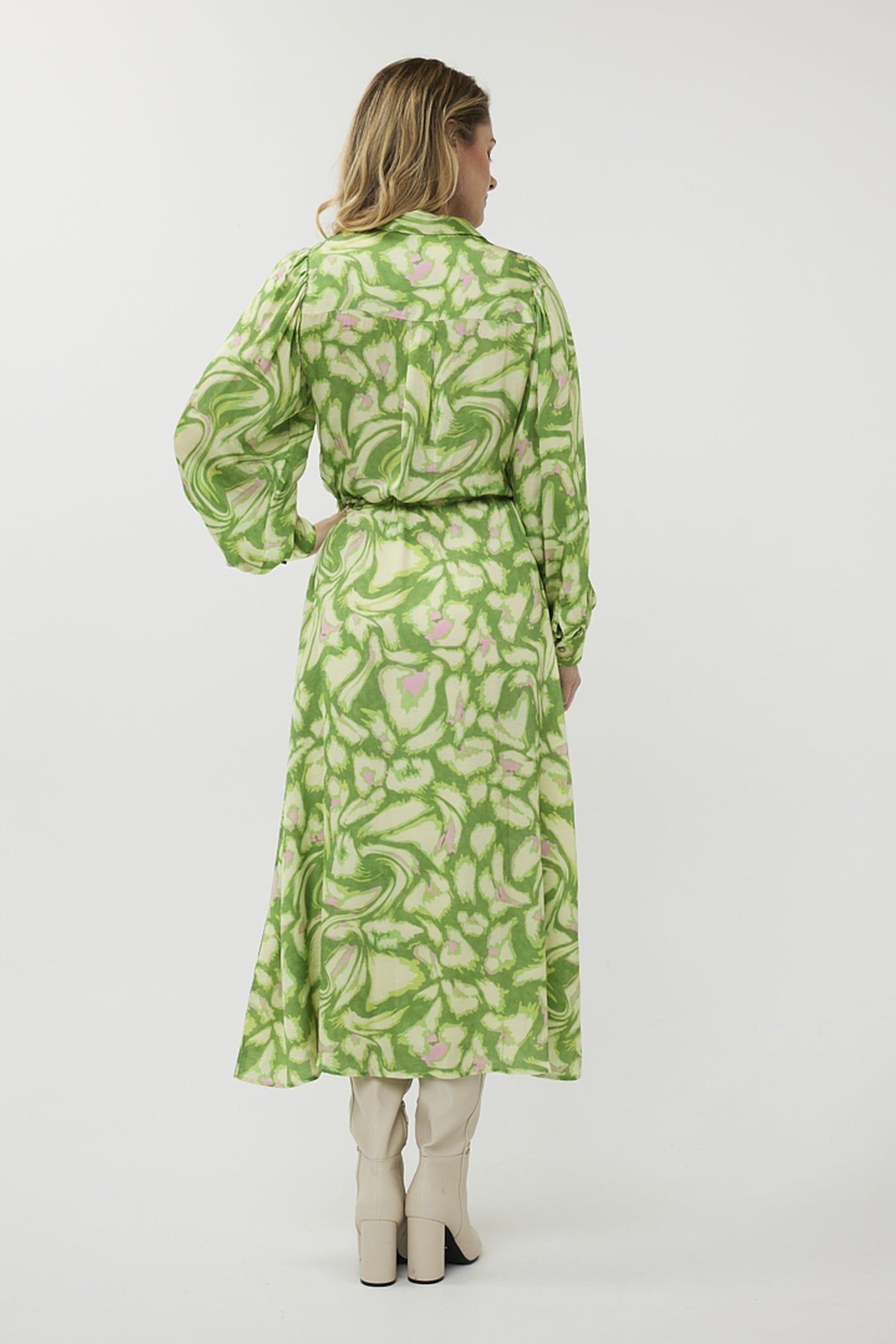 DRESS LONG FLORAL TREASURE PRINT 4