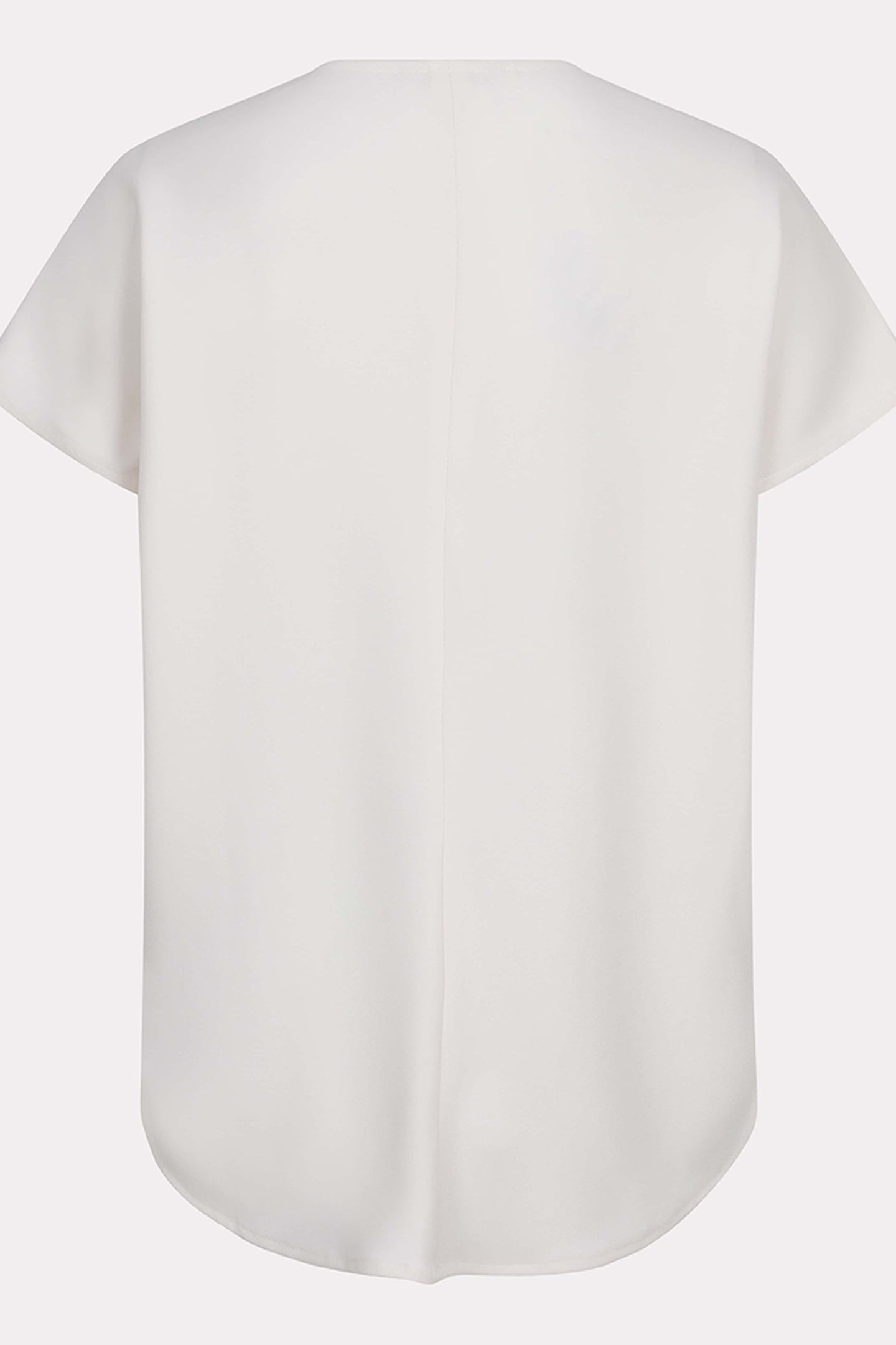 BLOUSE V-NECK PLEAT LIGHT STONE 2