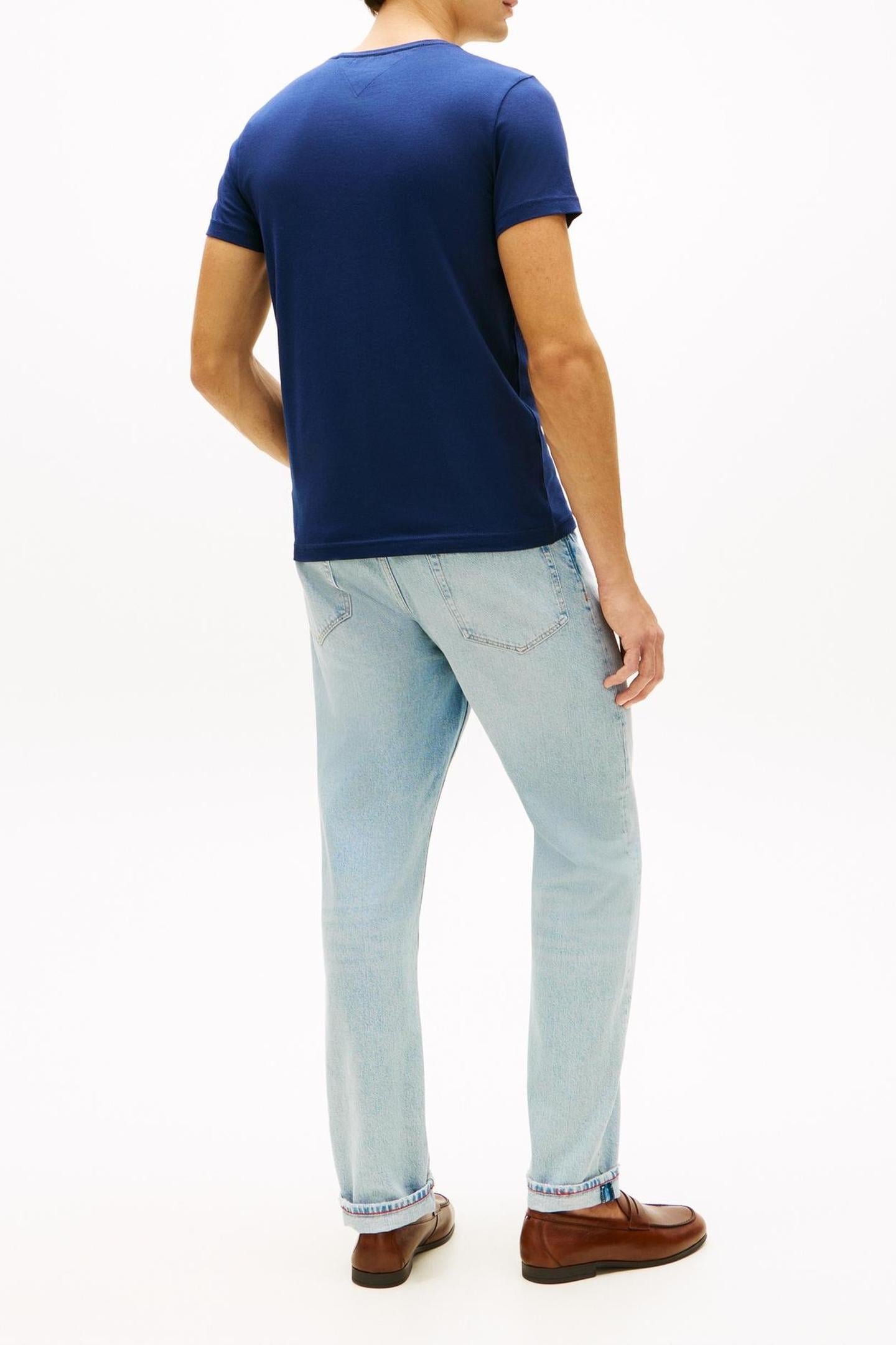 STRETCH SLIM FIT TEE CARBON NAVY 3