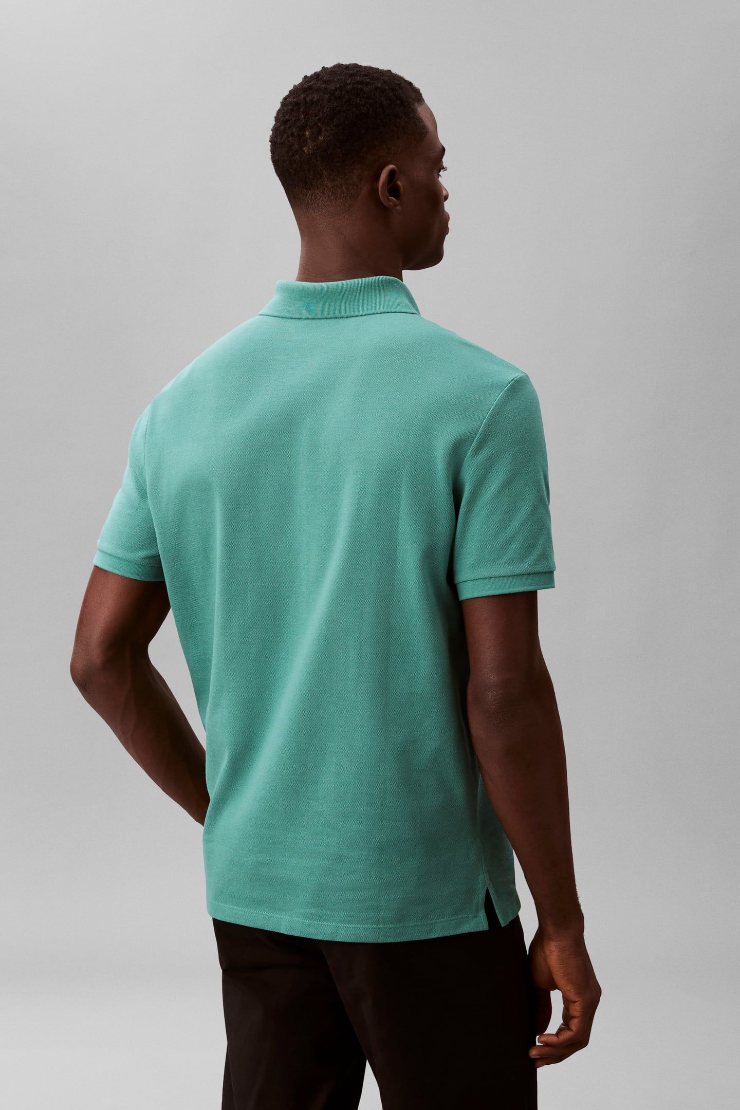 SS MONOGRAM PIQUE POLO WILD GREEN 3