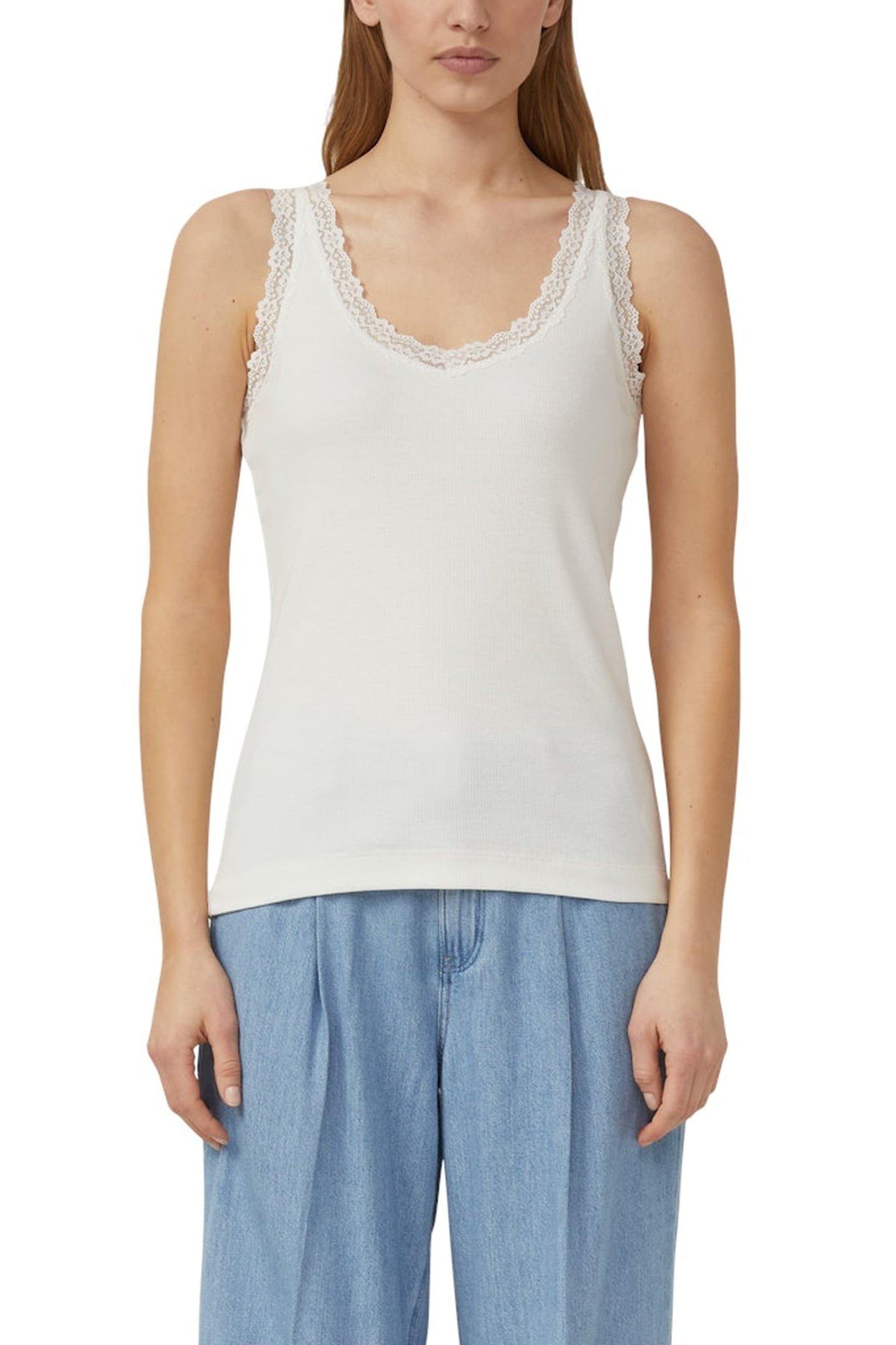 S.OLIVER T-SHIRTS OFFWHITE 1