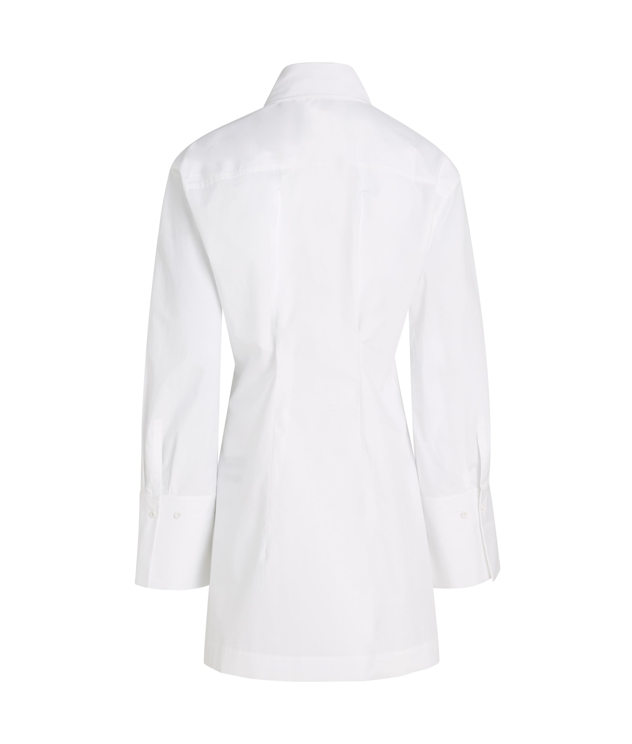 KLXAV POPLIN SHIRTDRESS WHITE 4