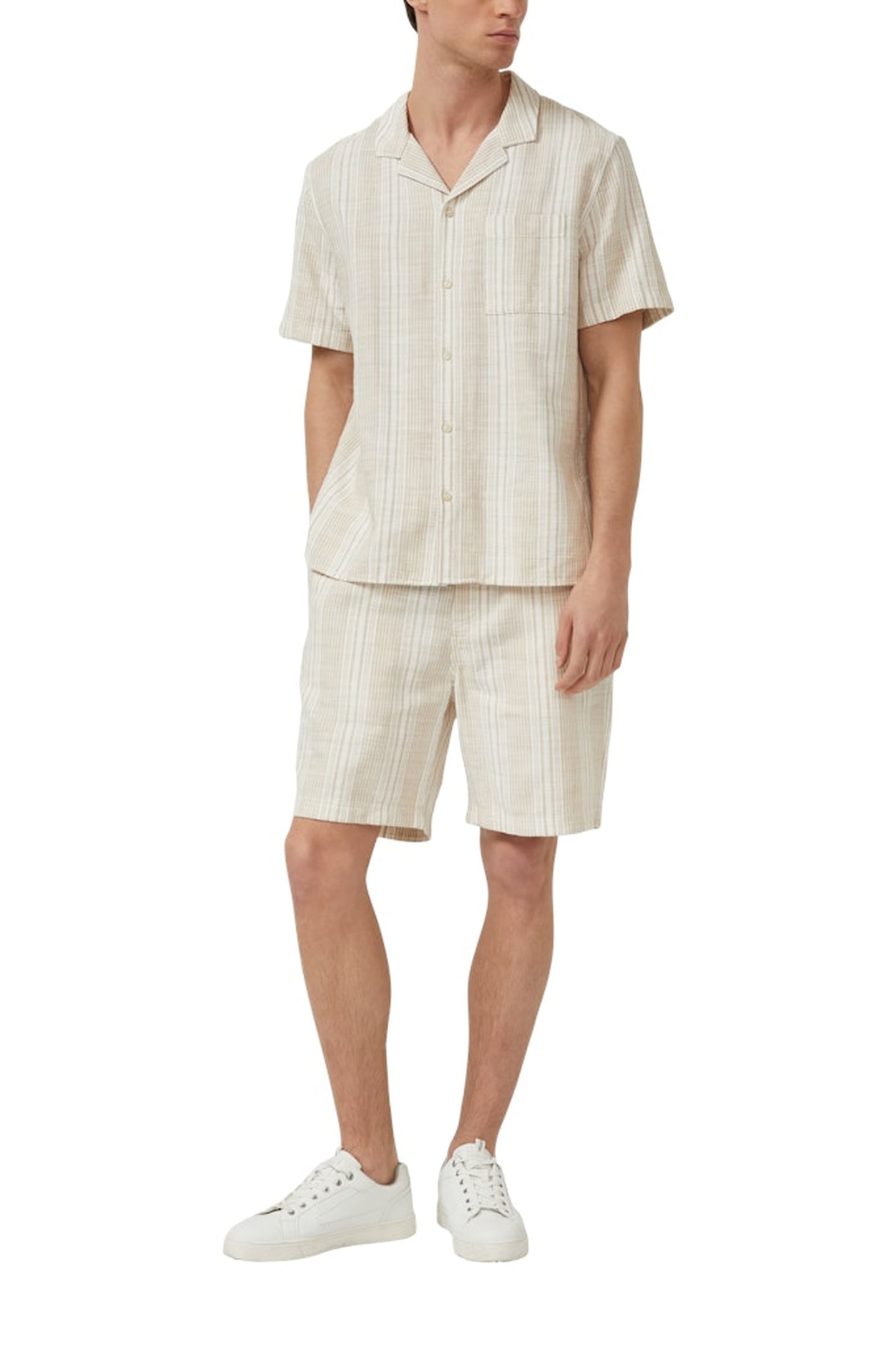 S.OLIVER SHORTS BROWN 2