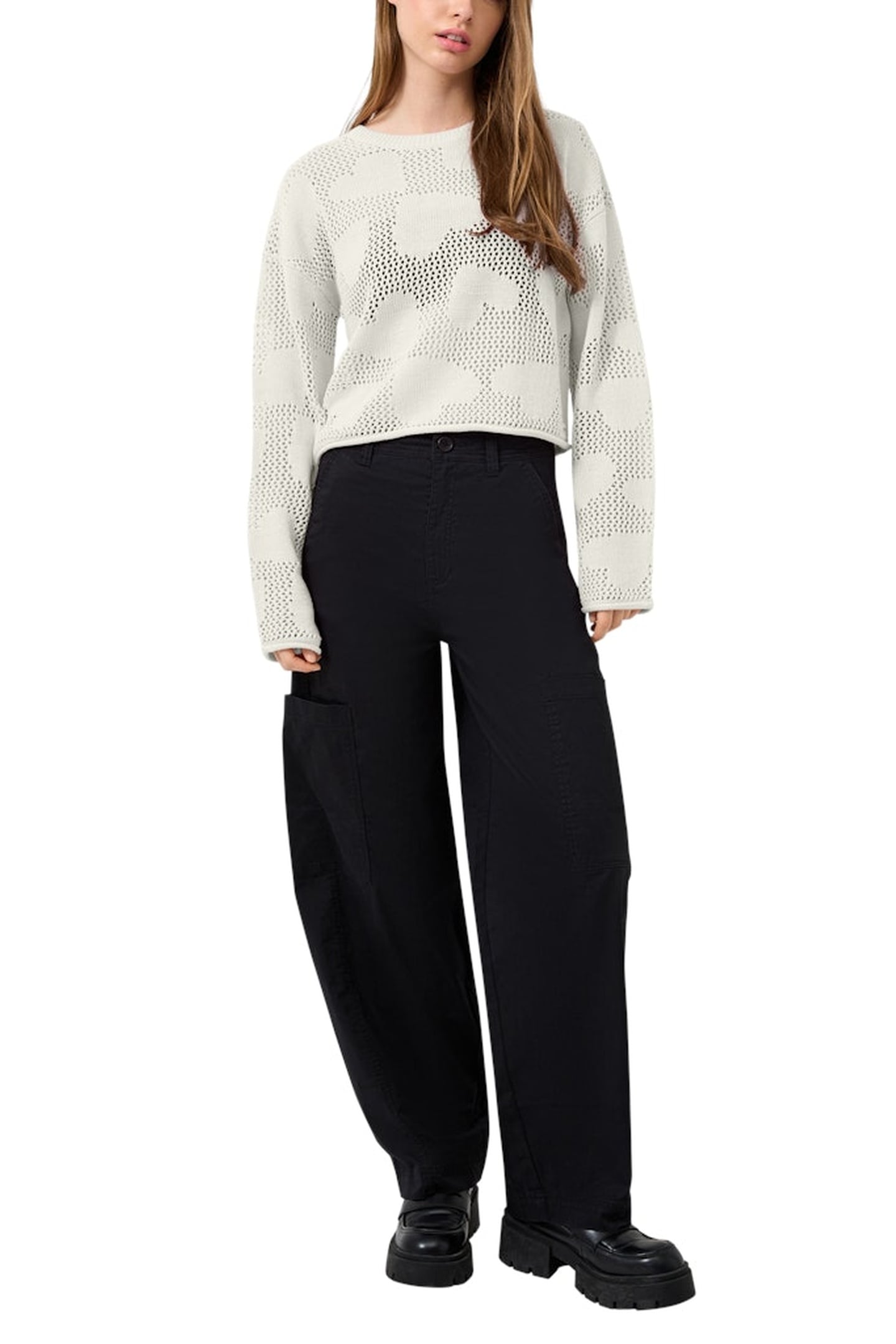 S.OLIVER-QS PULLOVER OFFWHITE 2