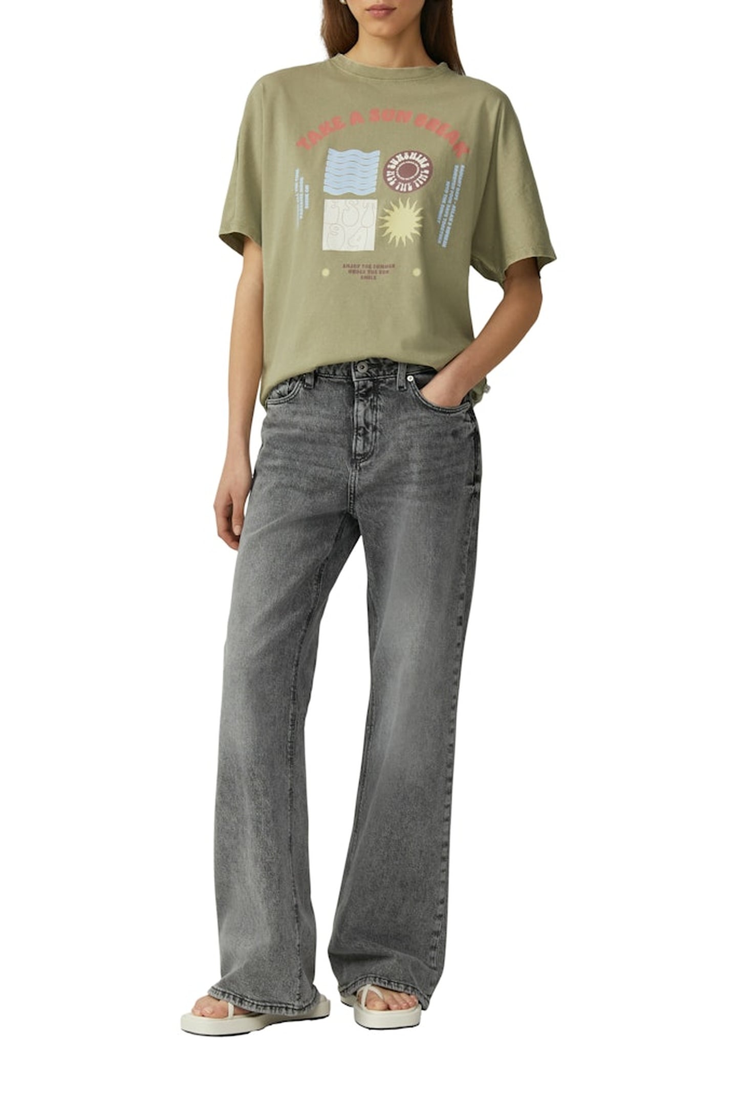 S.OLIVER-QS T-SHIRTS GREEN 2
