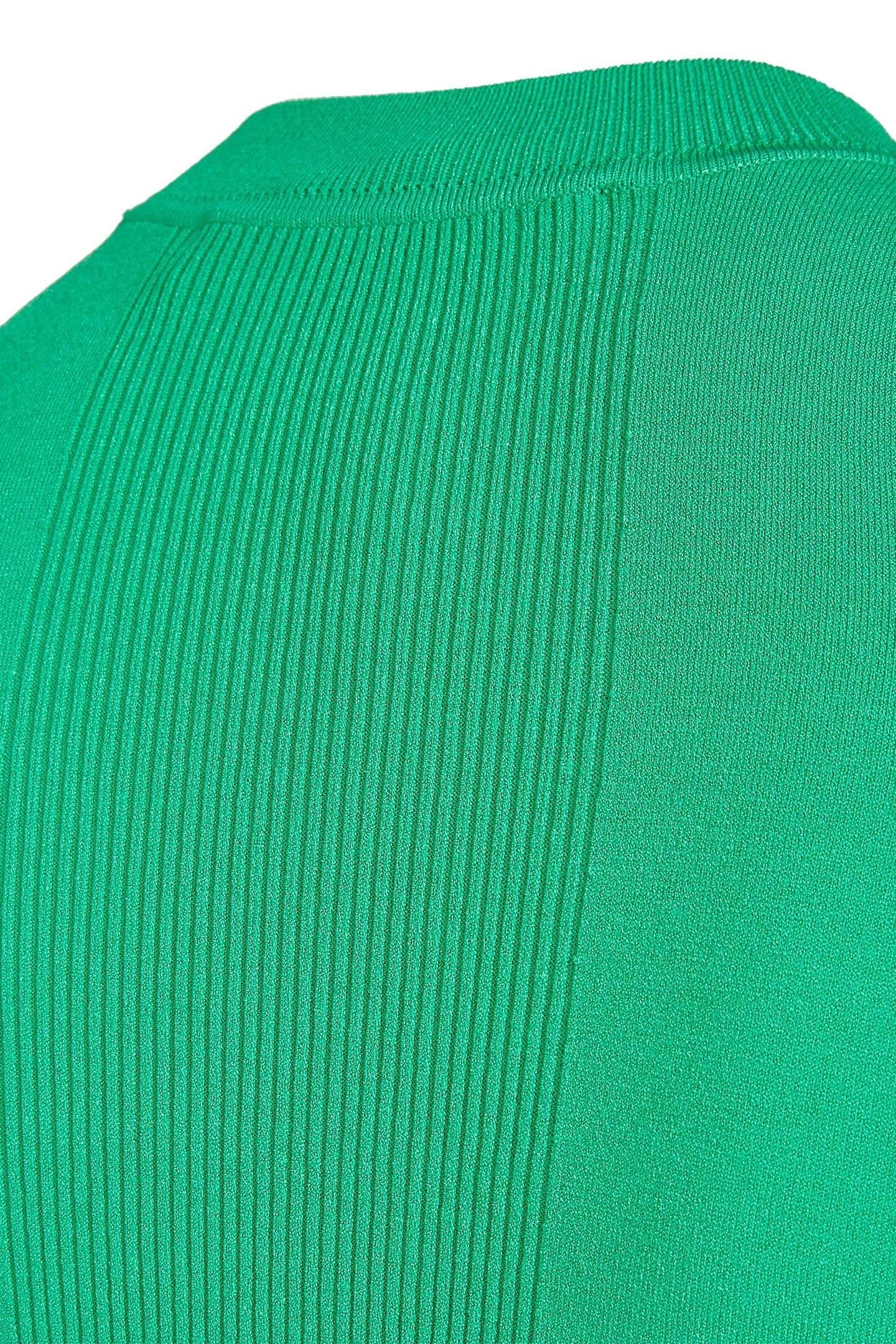 KNIT FASHION TOP BRIGHT GREEN 3