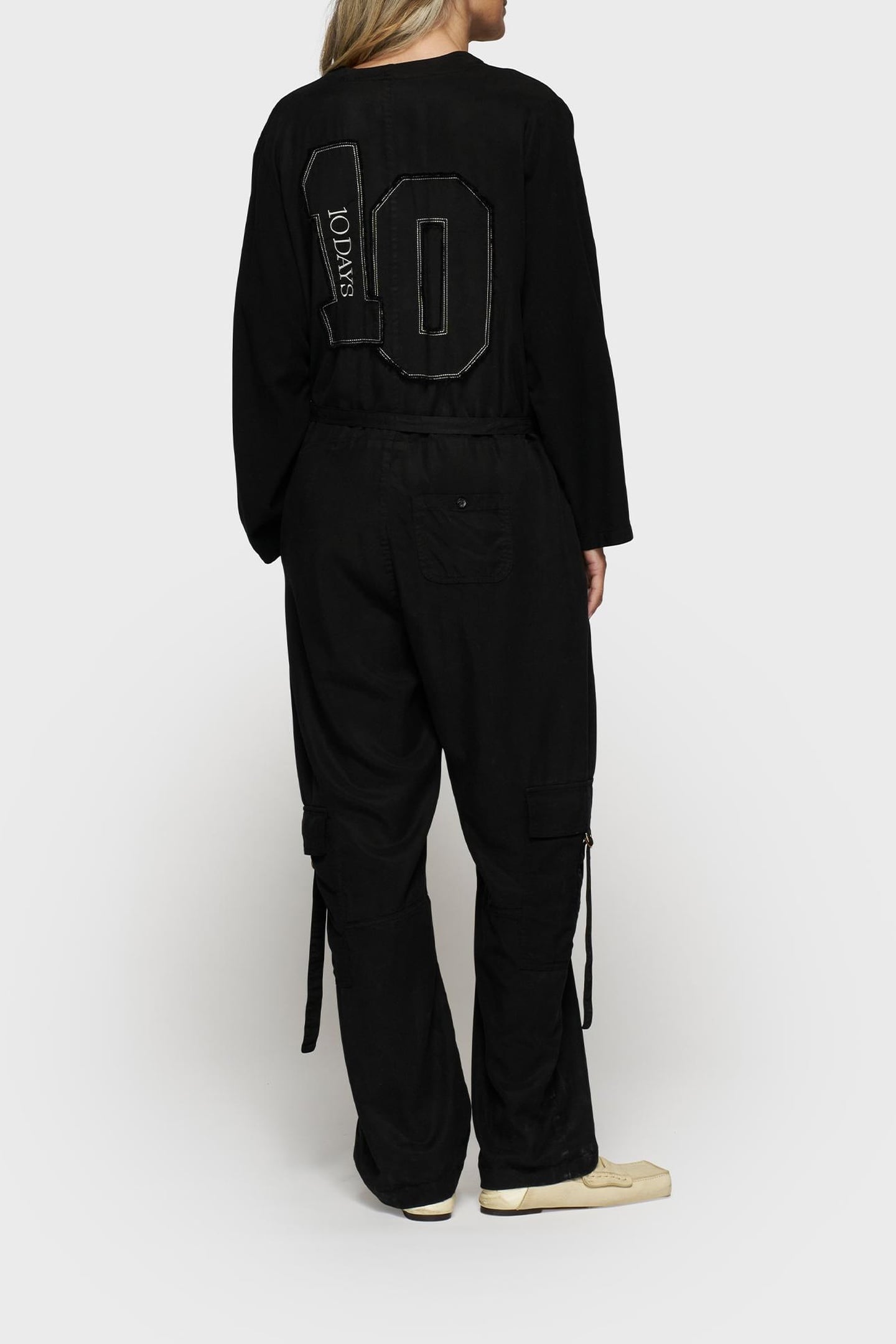 COMFORT JUMPSUIT TENCEL BLACK 2