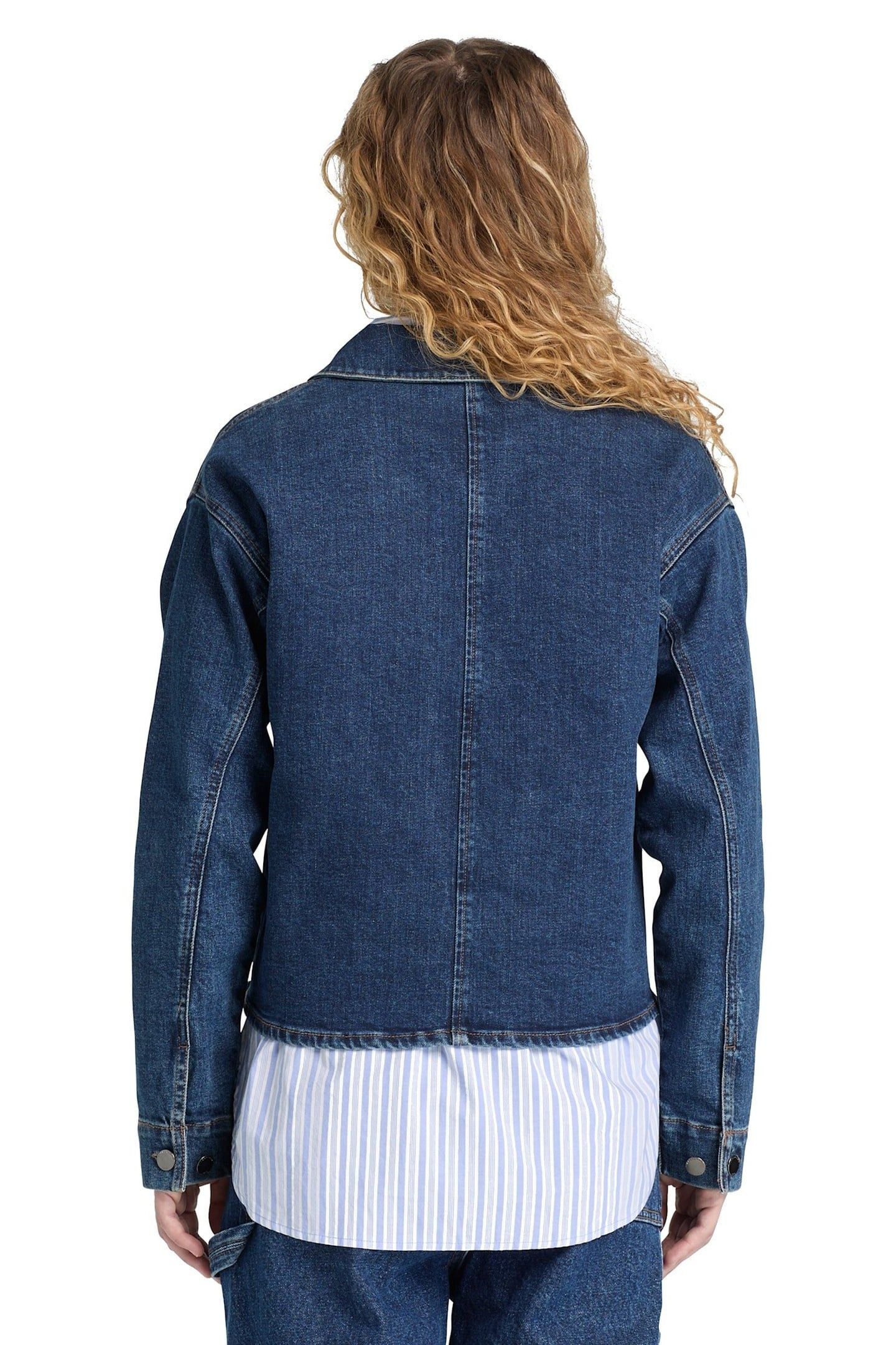 DENIM SHACKET MEDIUM BLUE 3