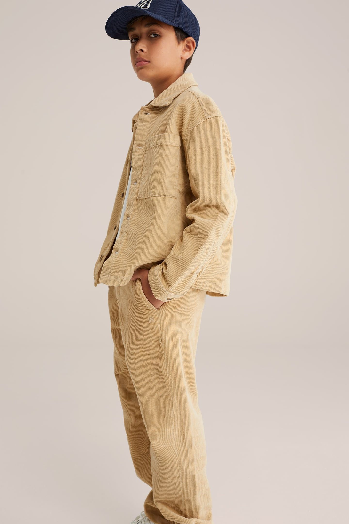 5-POCKET MID WAIST BEIGE 3
