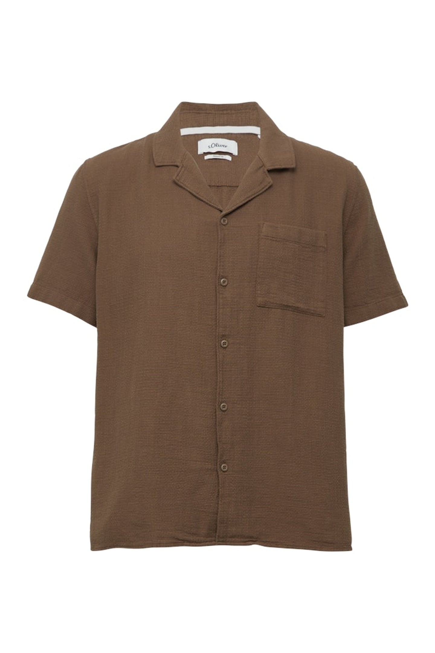 S.OLIVER SHIRTS BROWN 4